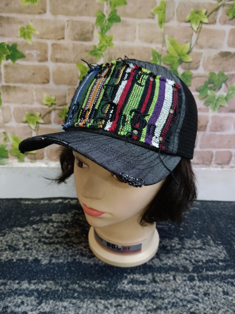 Japanese Brand BOMTRAX SICK PACTHWORK HAT Size ONE SIZE - 2 Thumbnail