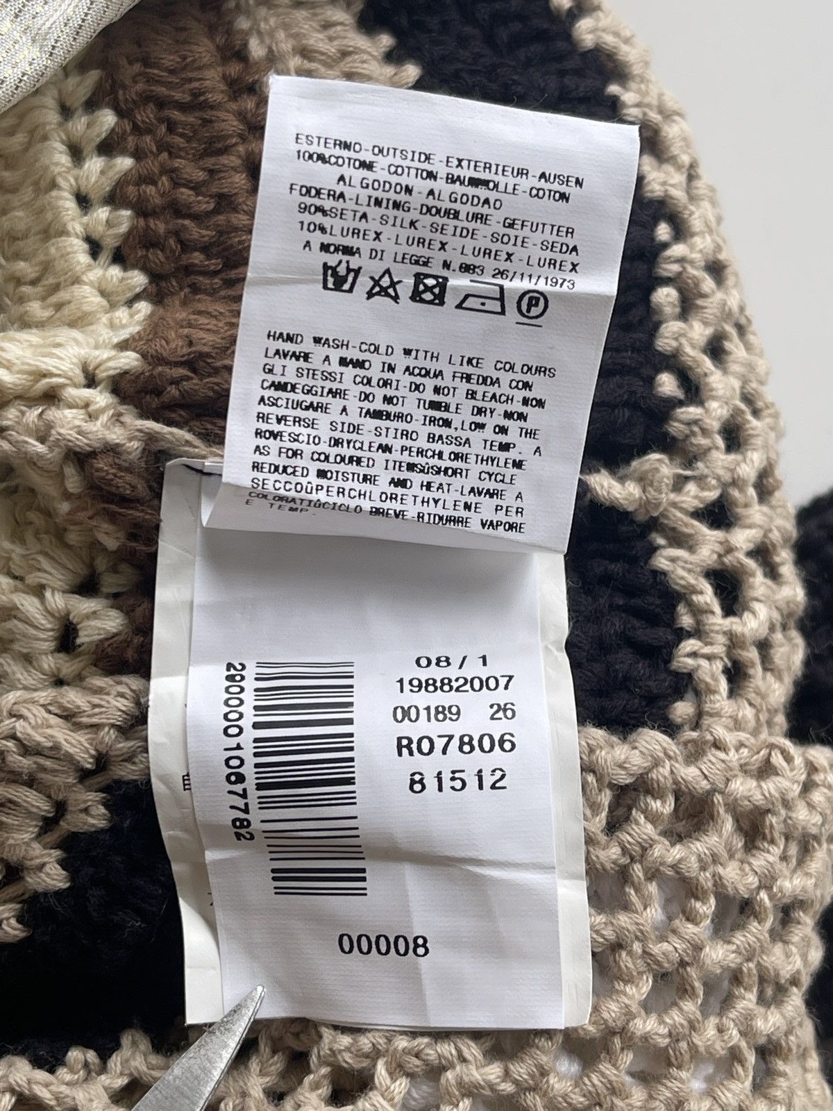 Just Cavalli Just Cavalli Crochet Mini Skirts Size 30" / US 8 / IT 44 - 7 Thumbnail