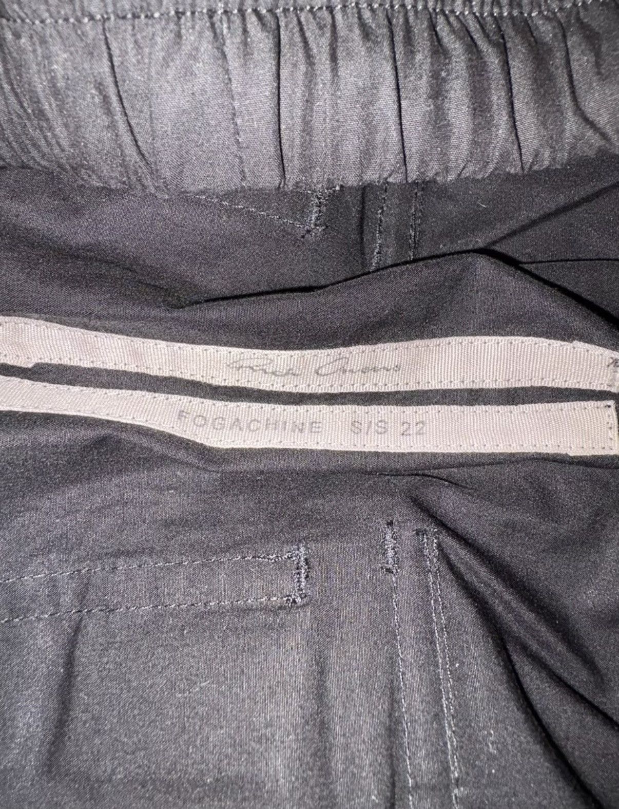 Rick Owens Rick Owens 22SS Drawstring Cropped Pants Size US 34 / EU 50 - 3 Thumbnail
