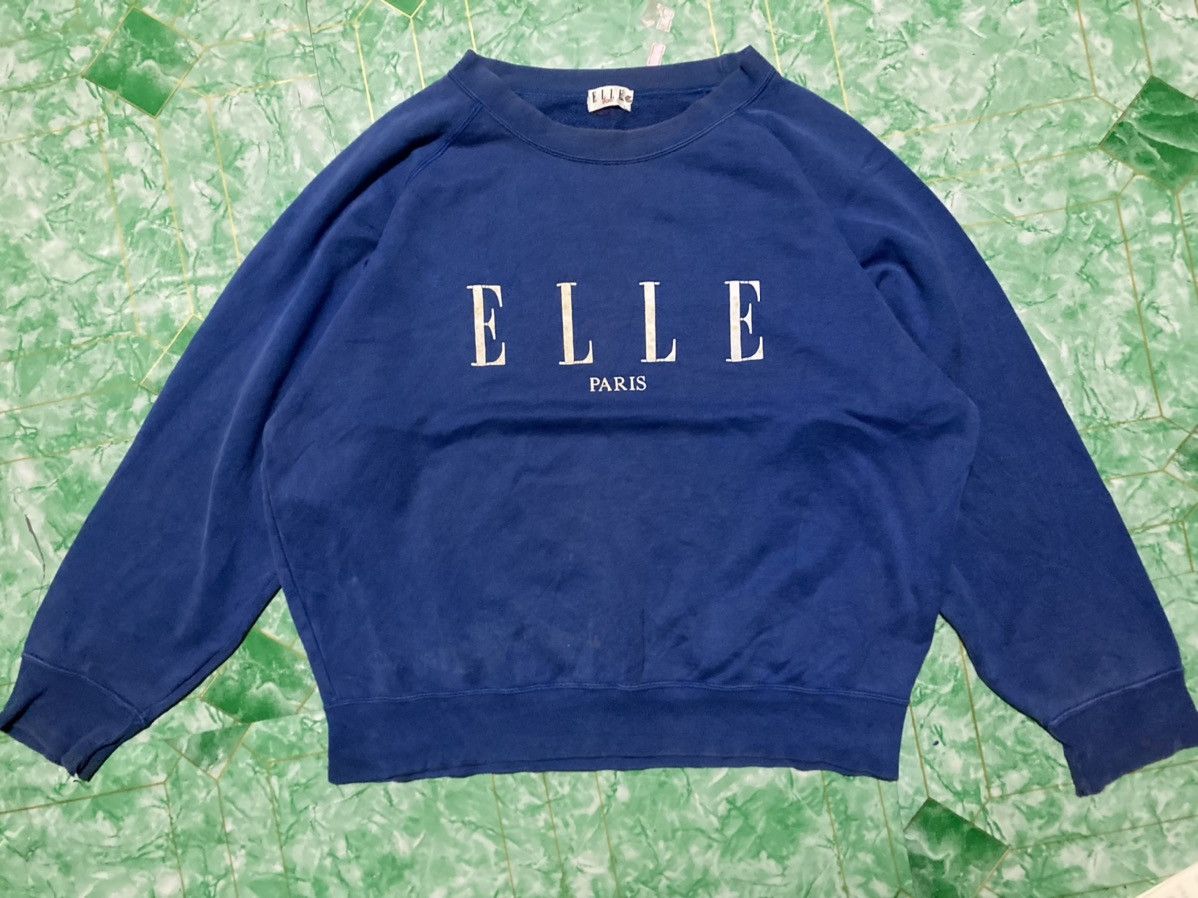 Designer × Eleven Paris Vintage Sweater Knit Elle Paris Size US XL / EU 56 / 4 - 1 Thumbnail