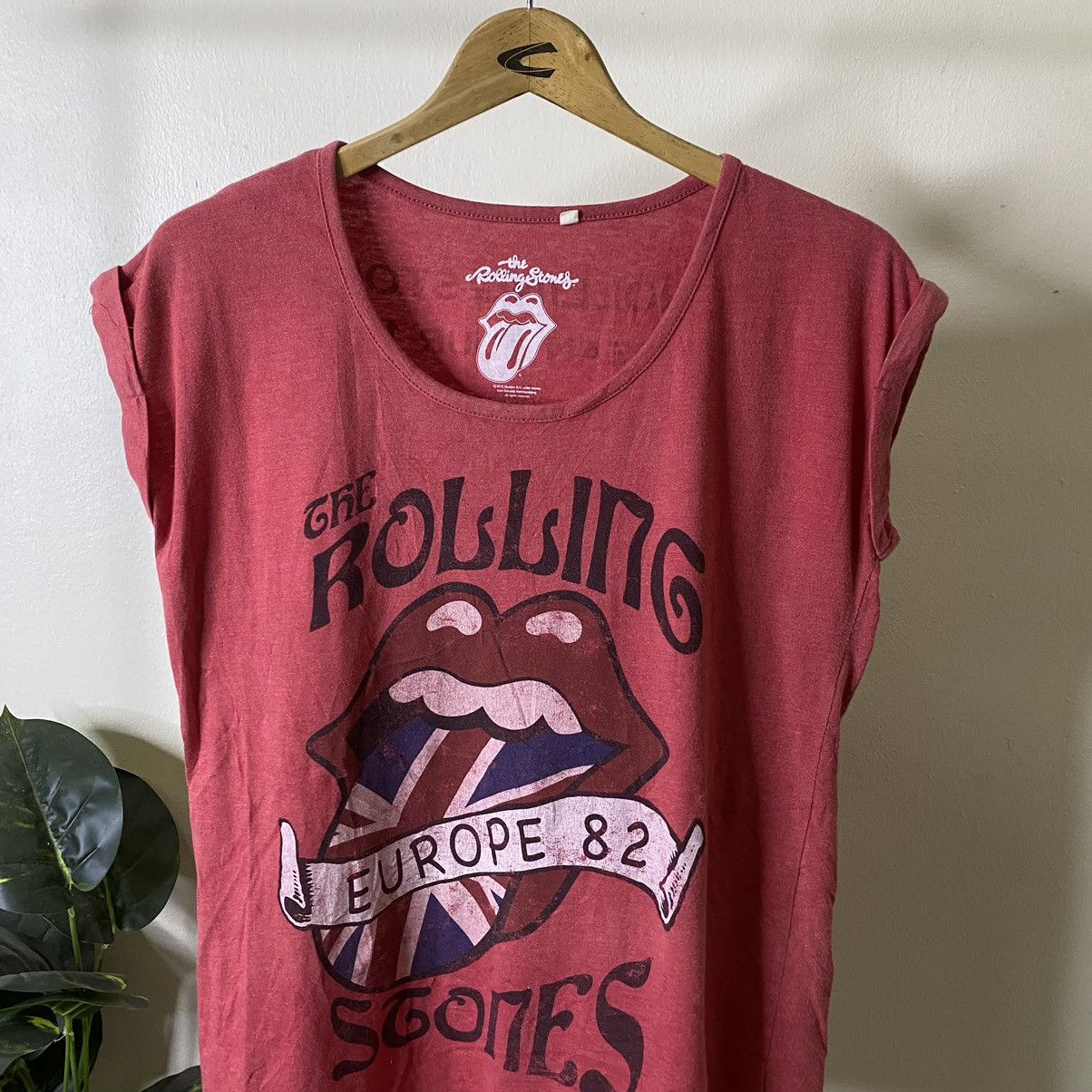 The Rolling Stones TheRollingStone 1982 European Tour Official Reissue Tank Top Size US M / EU 48-50 / 2 - 2 Thumbnail