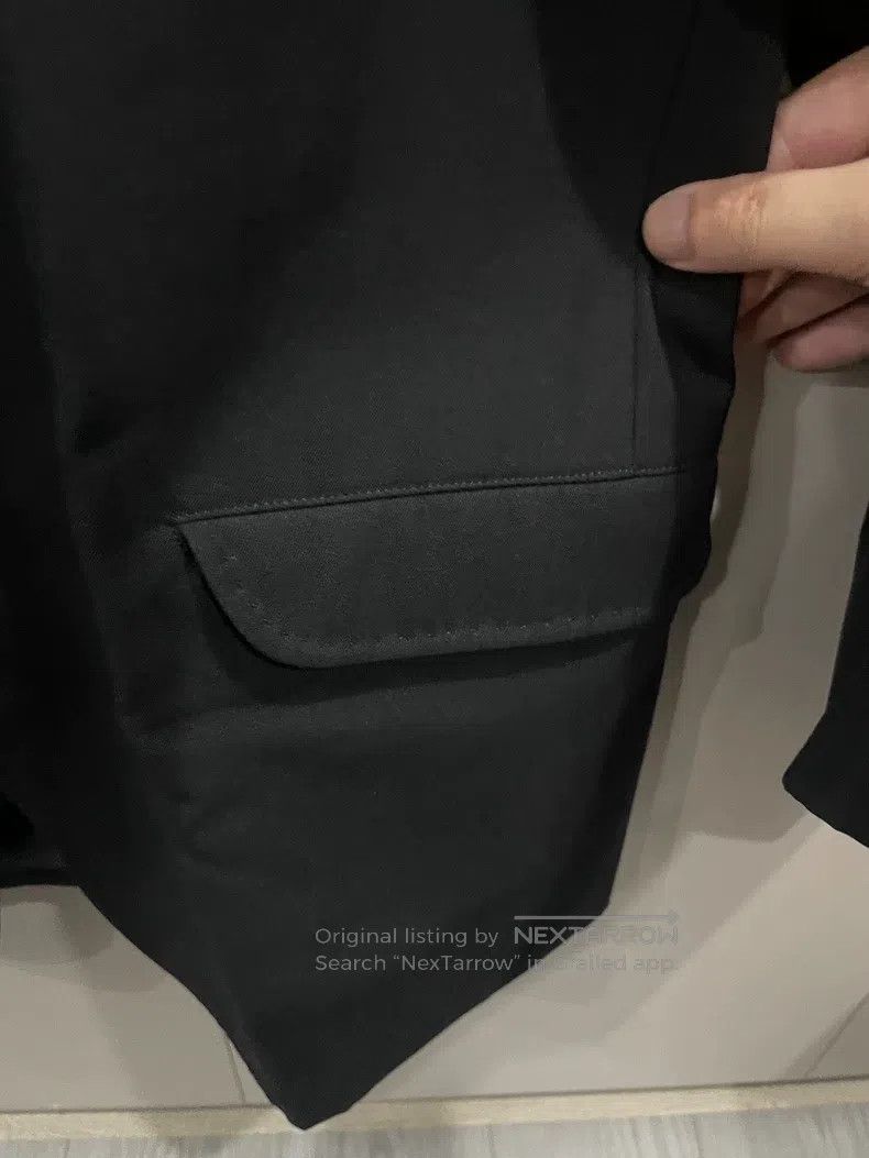 Yohji Yamamoto Yohji Yamamoto size 3 2002aw Wings Fur Collar blazer Size 48R - 4 Thumbnail