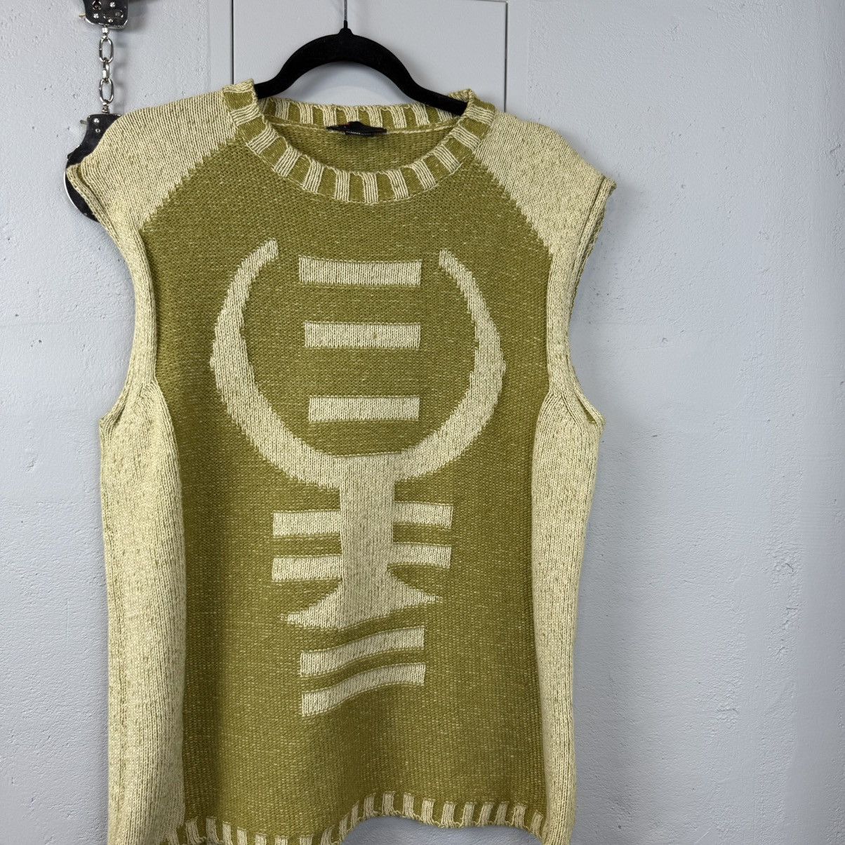 Diesel Vintage Avant Garde Diesel Aztec Vest Sweater Size US L / EU 52-54 / 3 - 4 Thumbnail