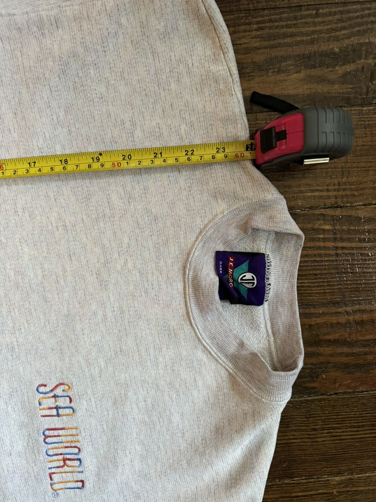 Vintage Vintage 90s / Y2K Sea World Grey Crewneck Size US M / EU 48-50 / 2 - 5 Thumbnail