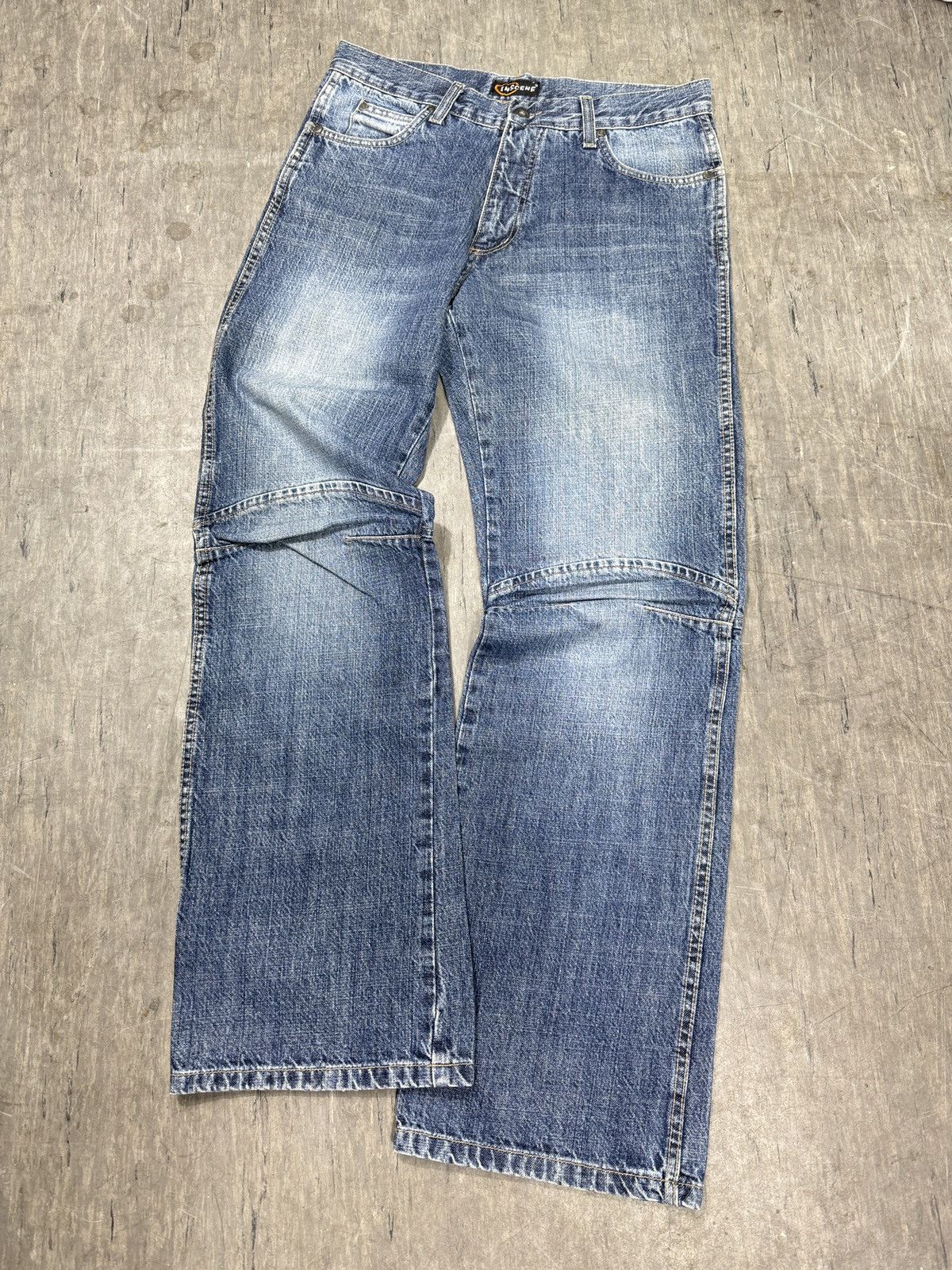 Vintage ᶠᵃⁿᶜʸᵍᵘʸ Vintage Baggy Washed Denim Jeans Wide leg Y2K Size US 32 / EU 48 - 1 Thumbnail