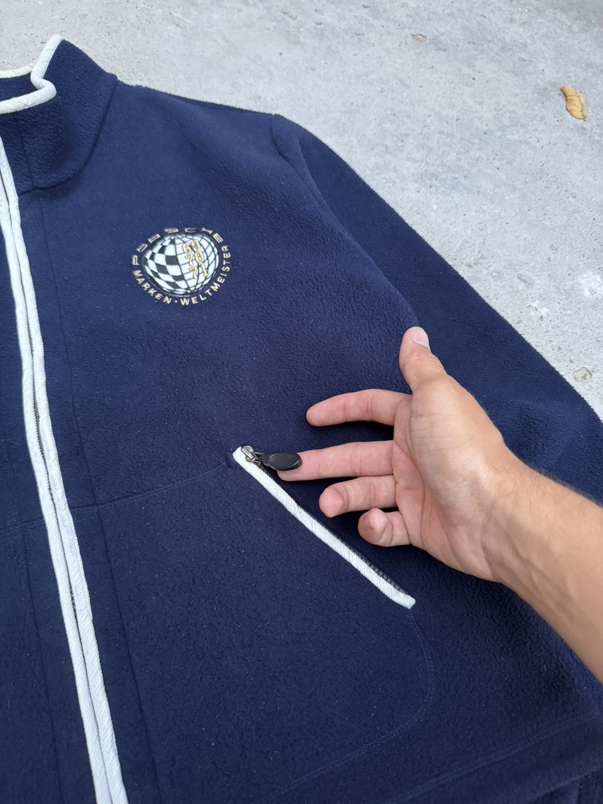 Porsche Design ARCHIVAL! Porsche Design Racing Fleece Jacket Size US M / EU 48-50 / 2 - 17 Thumbnail