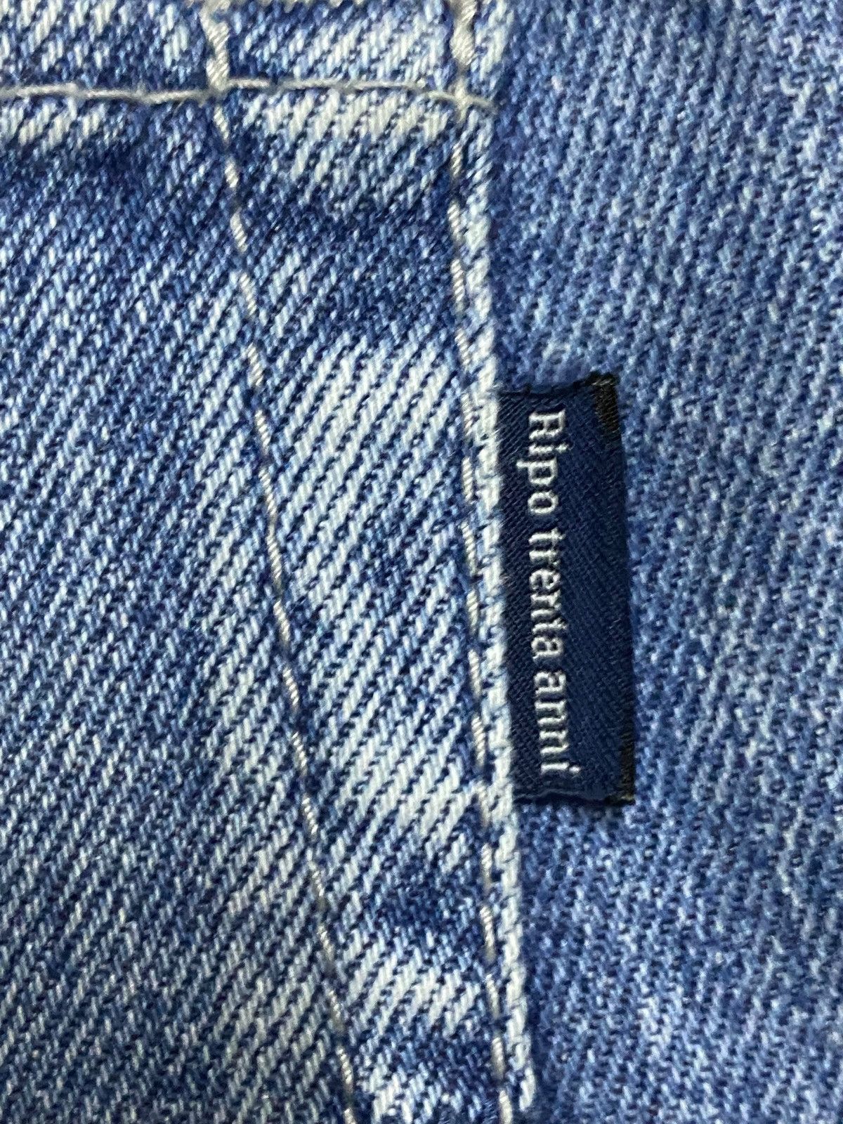 Japanese Brand Japanese Brand Rippo Trenta Anni Distressed Slim Jeans Size US 30 / EU 46 - 11 Thumbnail