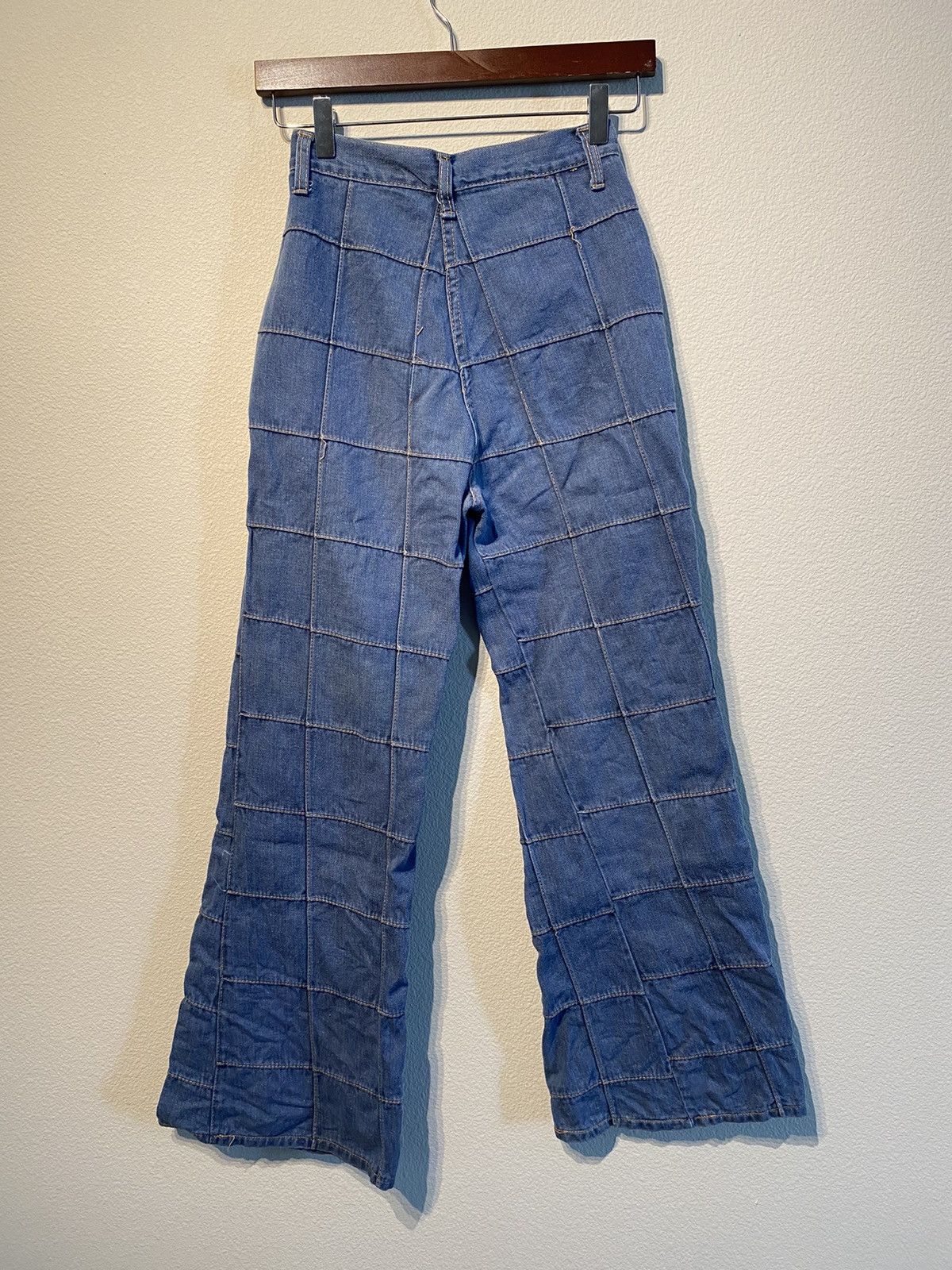 Other 1970s Longstreet industries windowpane flare women’s jeans Size 25" / US 0 / IT 36 - 3 Thumbnail