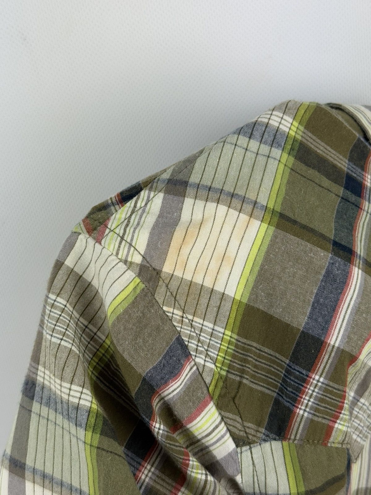 Oakley Oakley Short Sleeve Checked Plaid Outdoor Western Shirt Size US XL / EU 56 / 4 - 21 Thumbnail