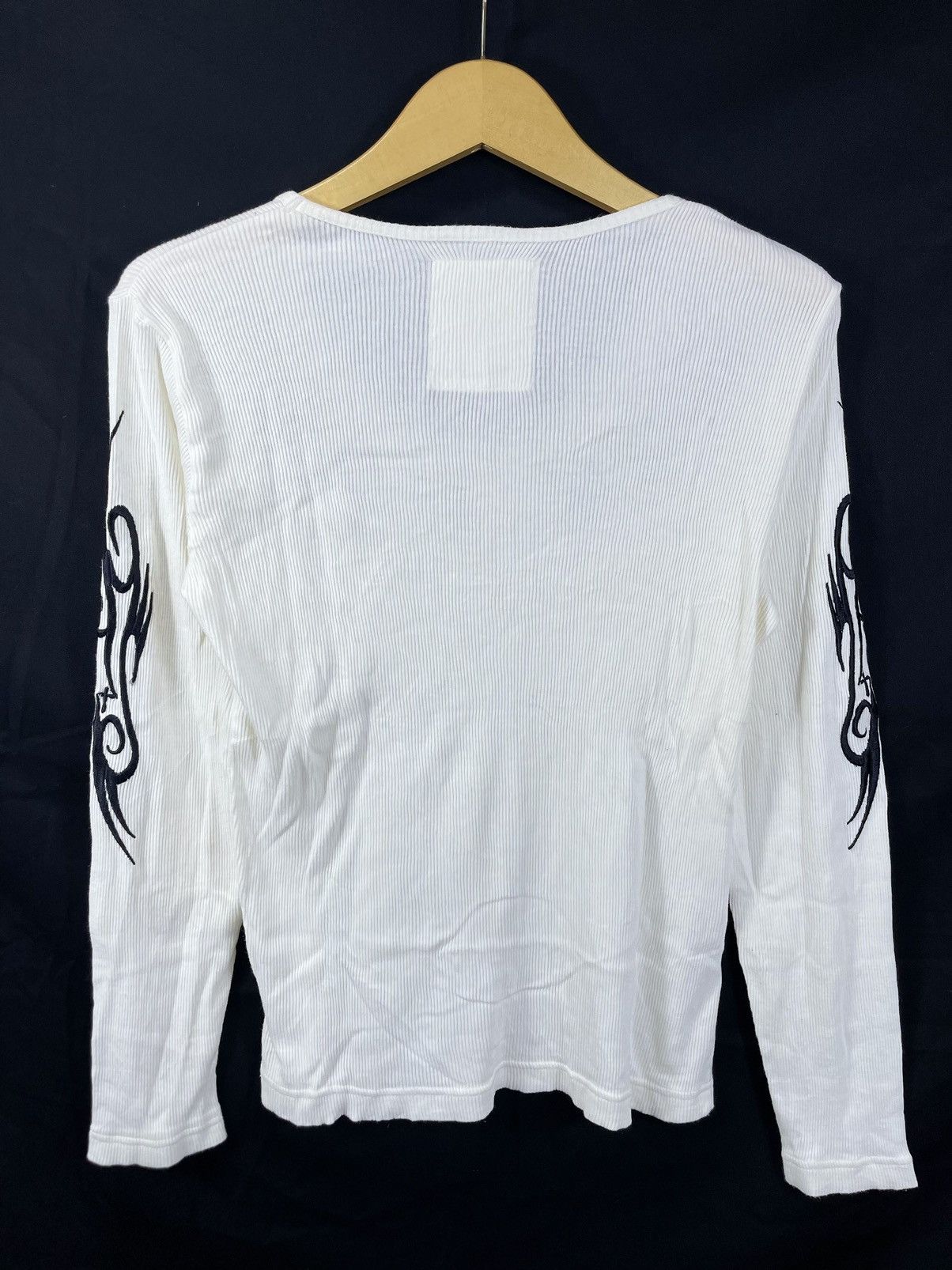 If Six Was Nine × Japanese Brand × KMRii Poem Tribal Tato Thermal Ifsixwasnine style Longselleve Size US M / EU 48-50 / 2 - 3 Thumbnail