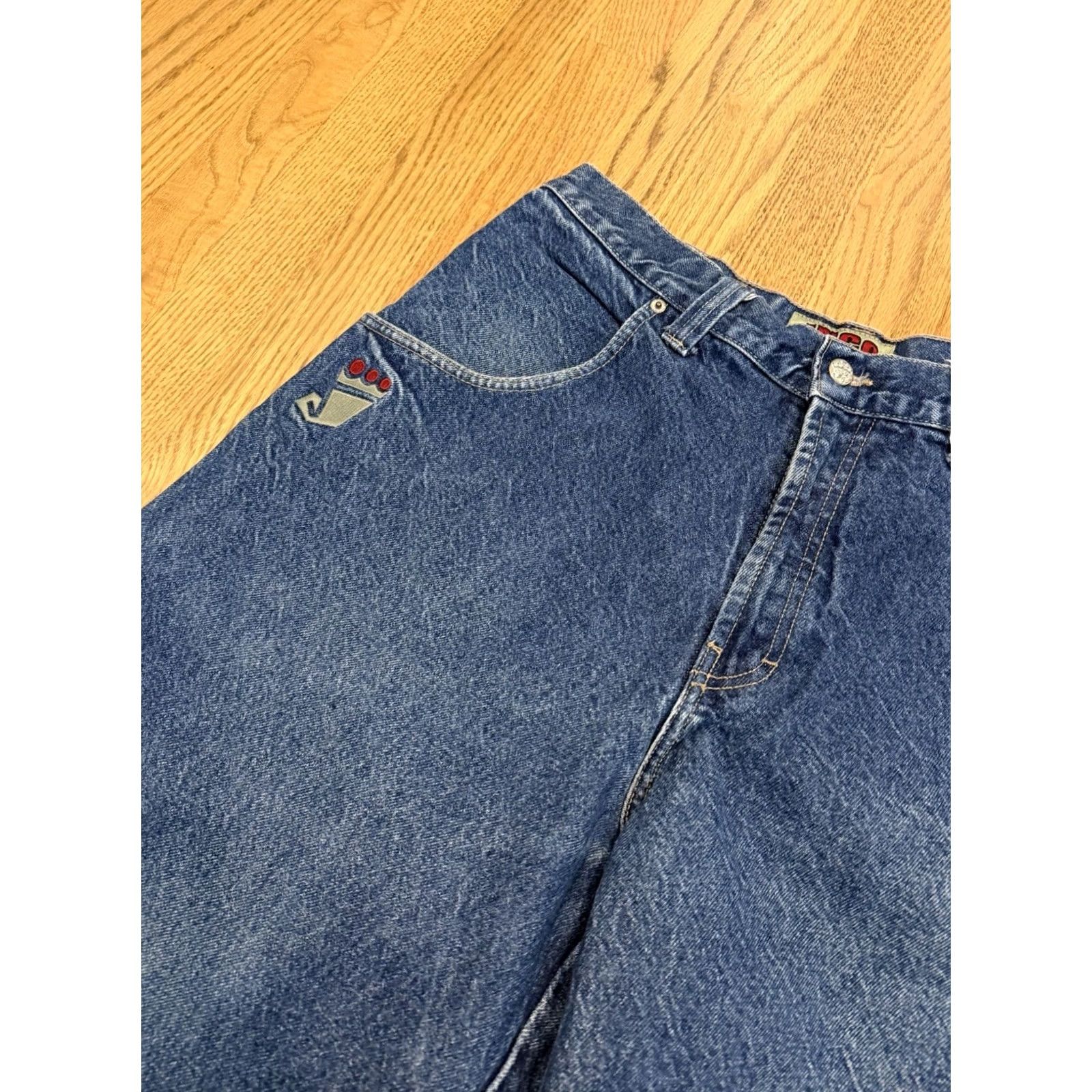 JNCO VINTAGE JNCO Jeans Smoke Stacks Wide Leg 36x29 34x29 Baggy High Rise Men Size US 36 / EU 52 - 5 Thumbnail