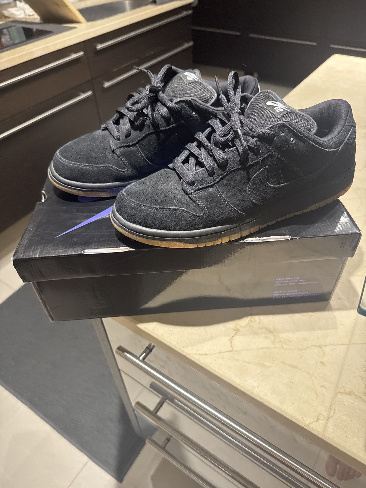Nike SB Nike SB Dunk Low Black Pack 2006 Size US 10.5 / EU 43-44 - 1 Thumbnail