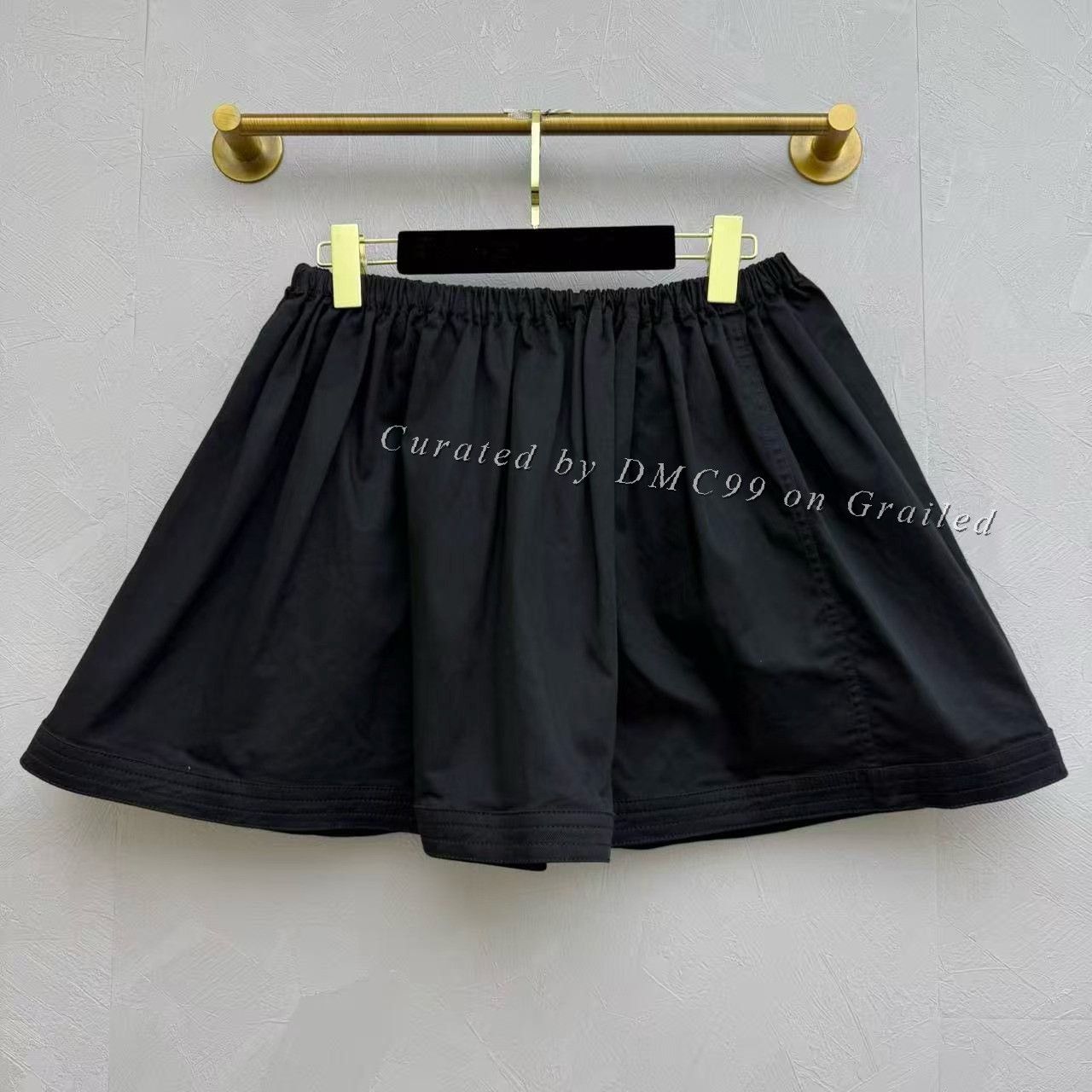 Miu Miu Miumiu Black Bubble Skirt Size 40" / US 18 - 1 Thumbnail