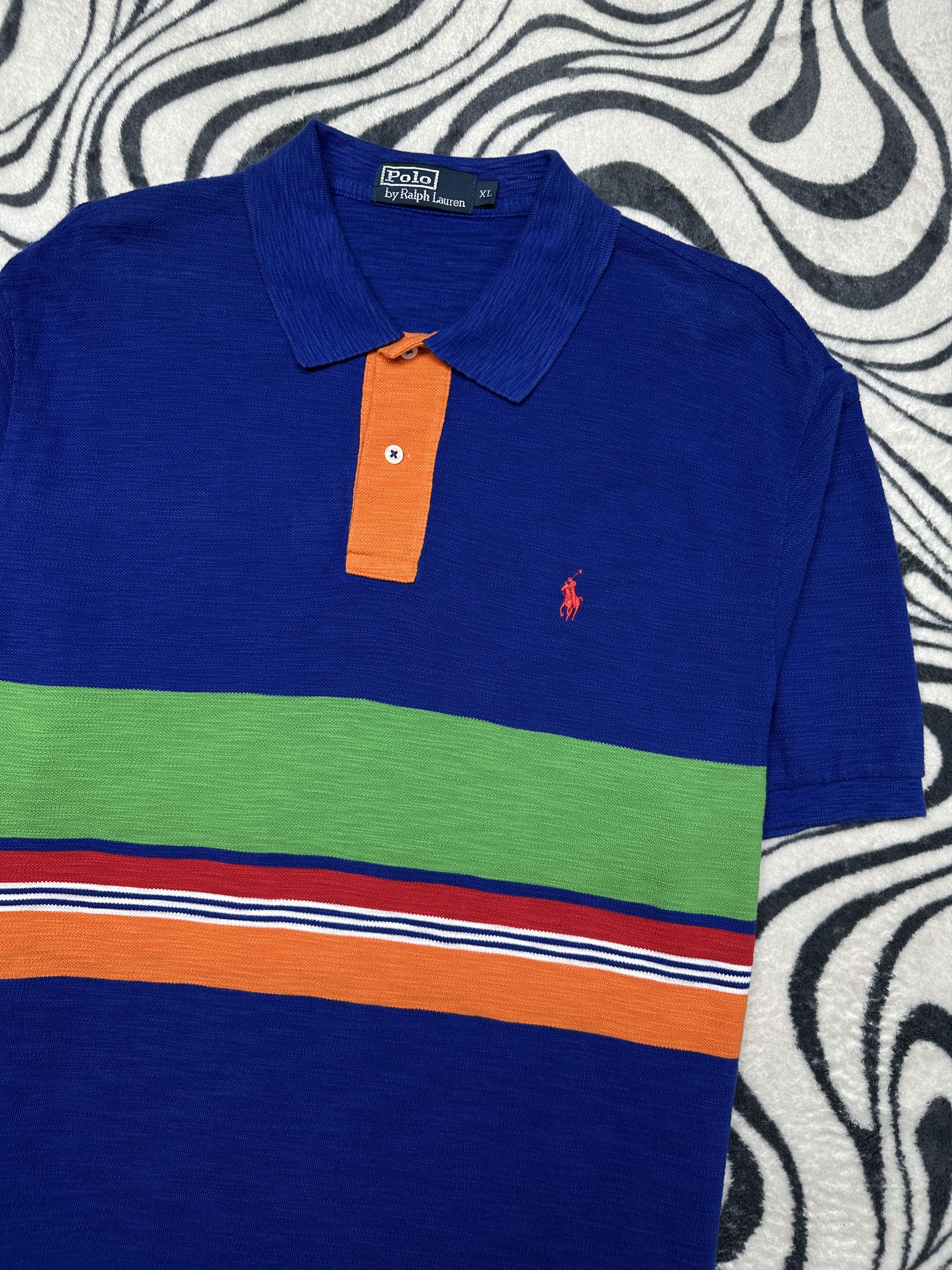 Polo Ralph Lauren Polo Ralph Lauren Vintage Mens Polo Shirt Size US XL / EU 56 / 4 - 2 Thumbnail