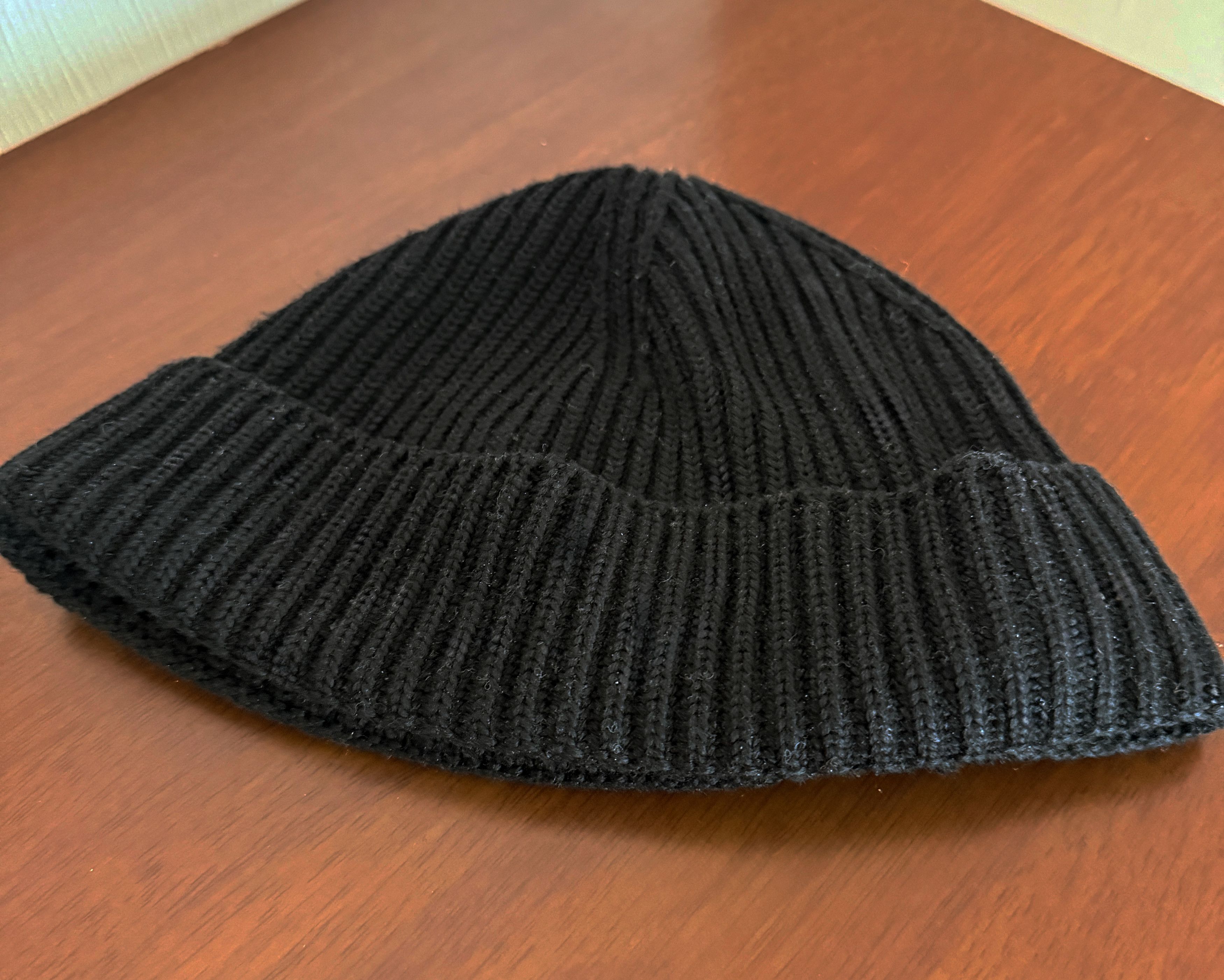 S.N.S. Herning SNS Herning Fender Hat Black Merino Wool Size ONE SIZE - 3 Thumbnail