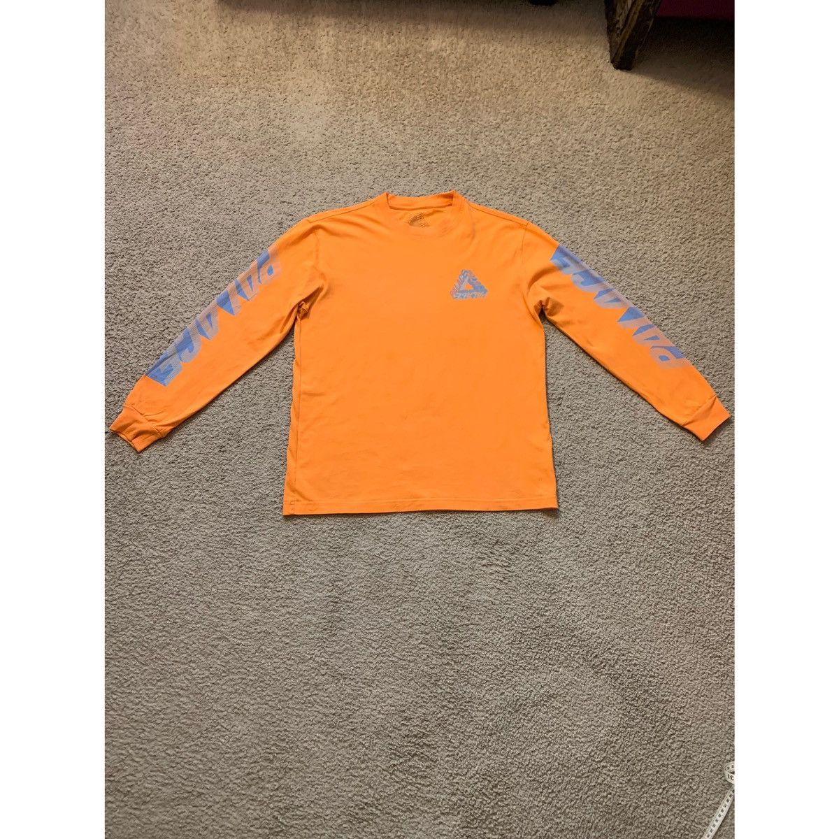 Palace PALACE ORANGE 3-D LOGO LS T-SHIRT Size US M / EU 48-50 / 2 - 3 Thumbnail