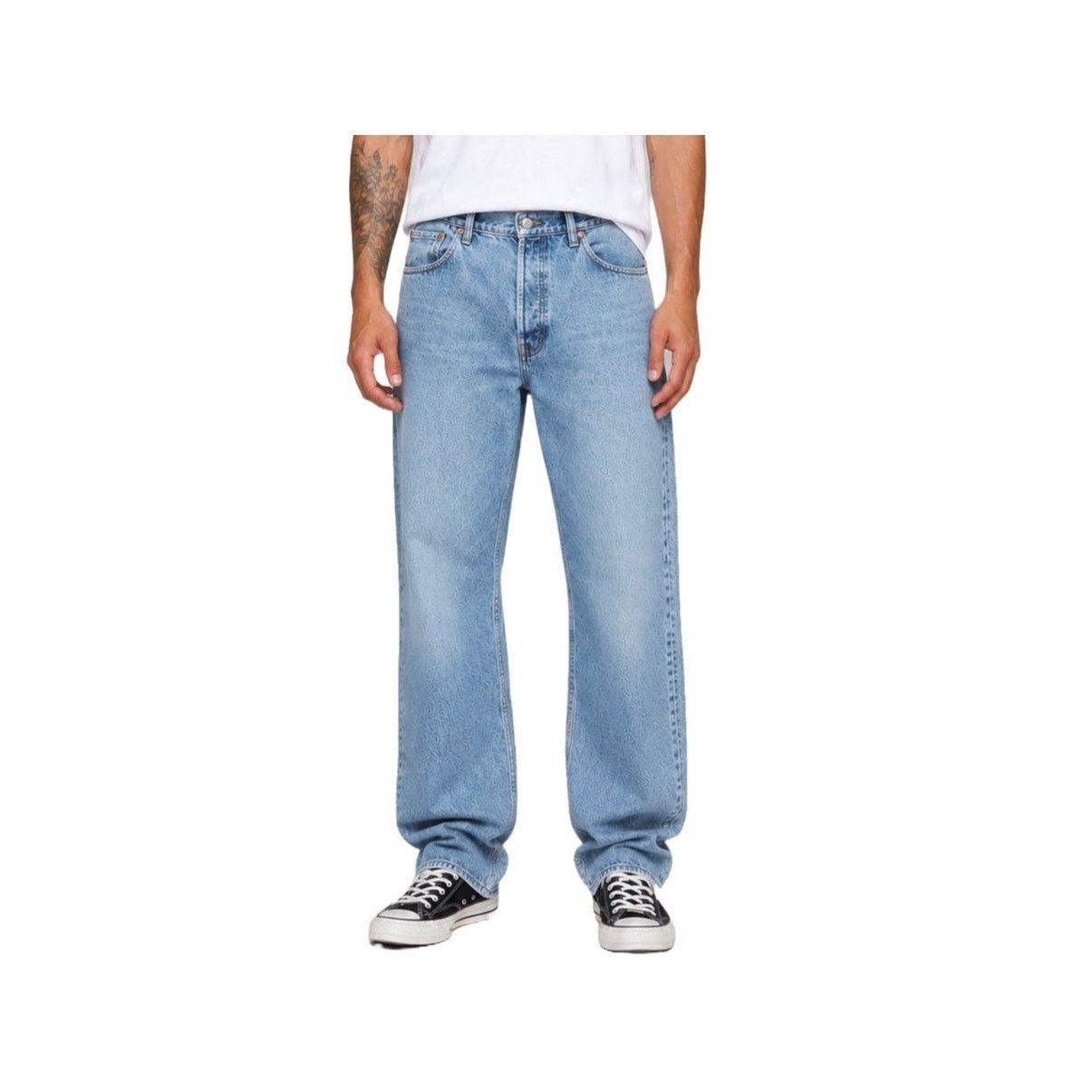Levi's Levi’s 501 Original Straight Jeans 44x32 Medium Wash Denim Size US 44 / EU 60 - 1 Thumbnail