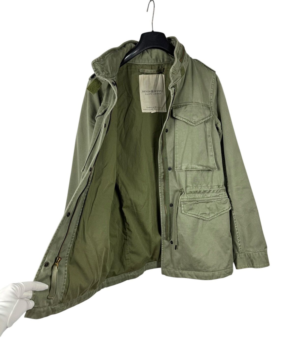 Denim & Supply Ralph Lauren Denim&Supply Ralph Lauren Beaded Steer Head Field Army Jacke Size S / US 4 / IT 40 - 16 Thumbnail