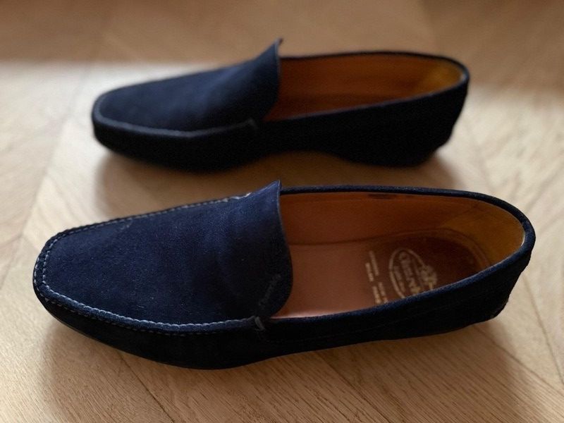 Church's Karl suede loafers without ribbons. Size US 11.5 / EU 44-45 - 1 Thumbnail