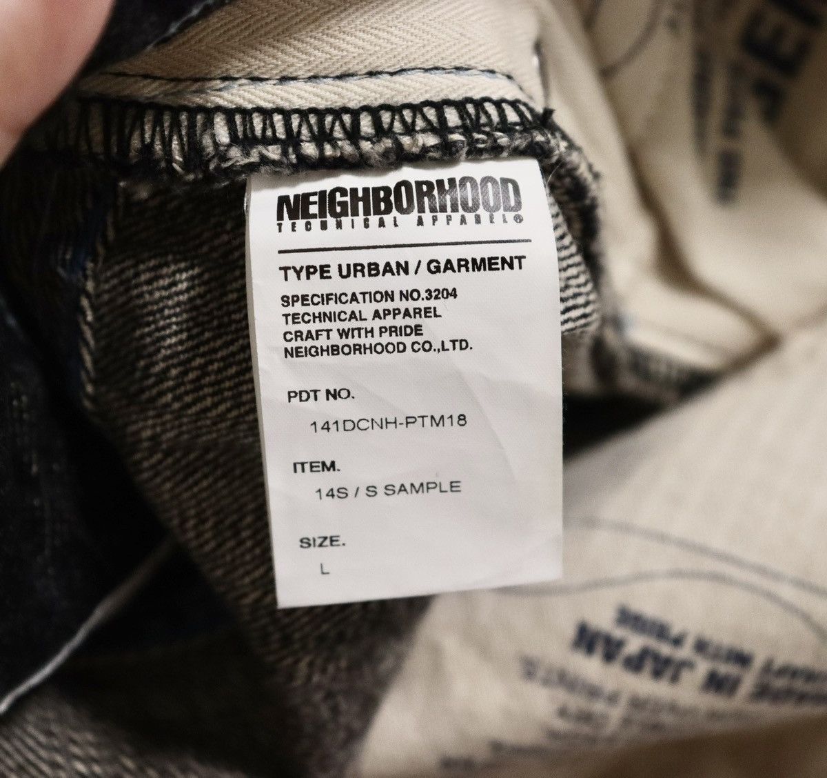 Neighborhood Neighborhood NBHD Washed Denim size L Size US 34 / EU 50 - 13 Thumbnail