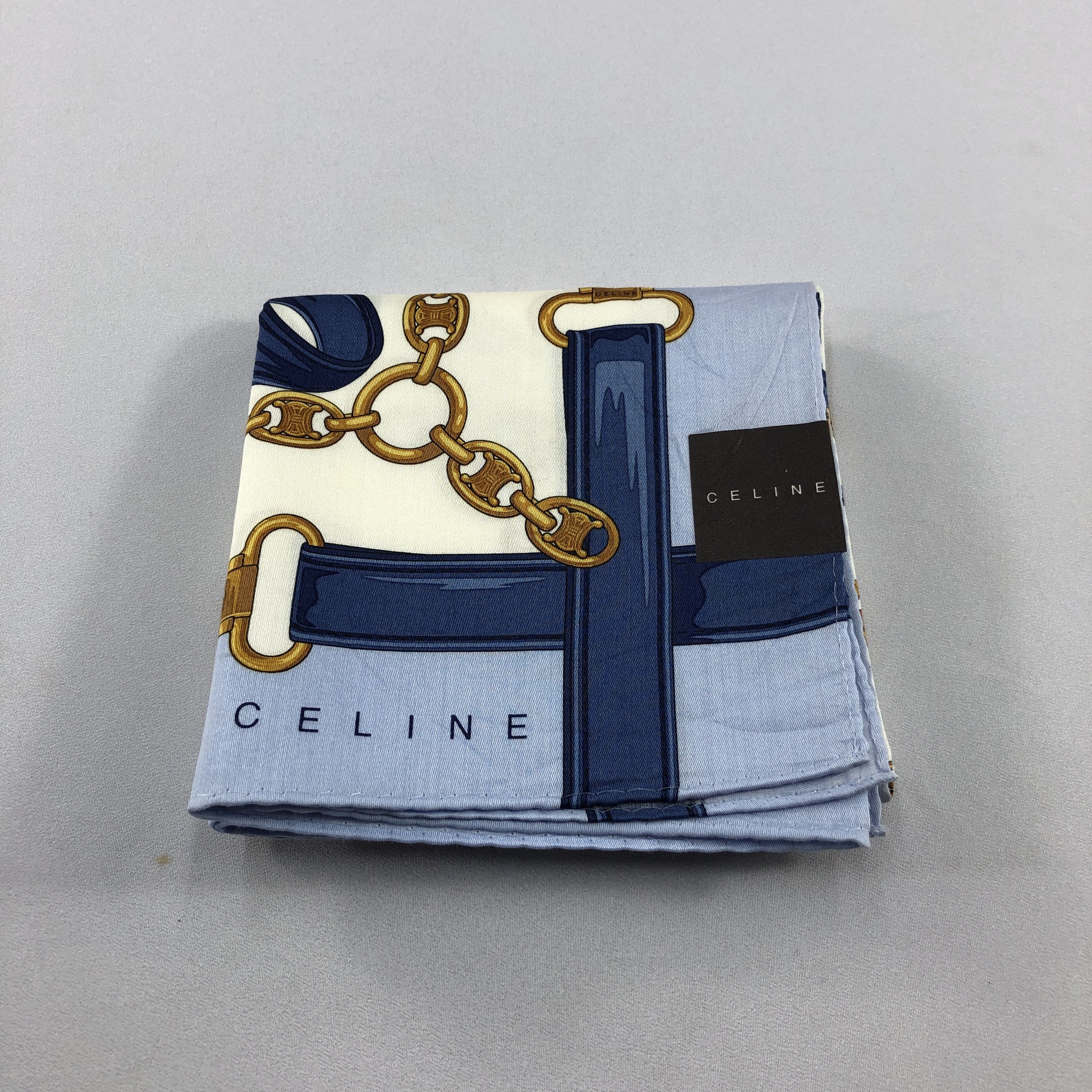 Celine Celine Handkerchief Neckerchief Bandana H2968 Size ONE SIZE - 8 Thumbnail