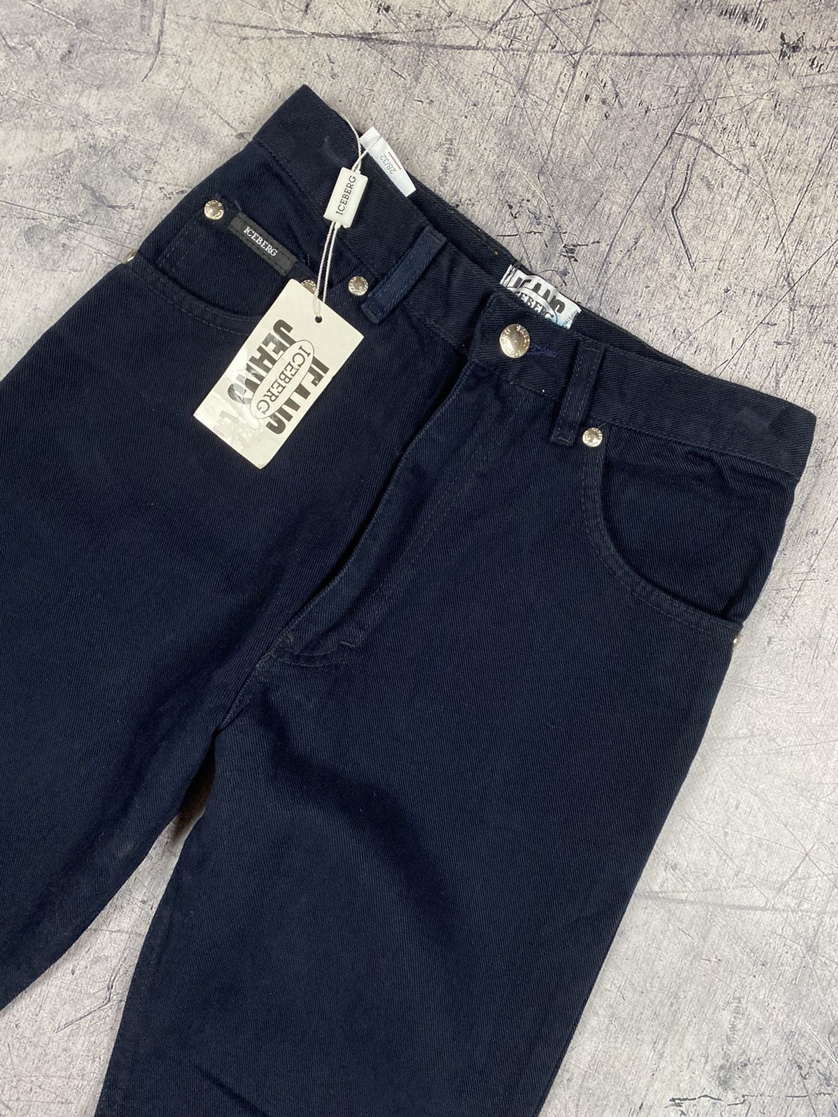Iceberg New! Vintage Iceberg Italian Luxury Fashion Design Jeans y2k Size US 28 / EU 44 - 7 Thumbnail