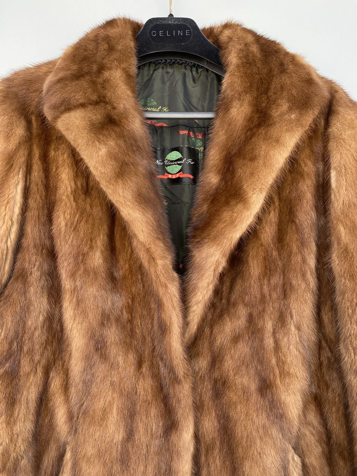 1980s New Universal Fur Mink Fur Coat