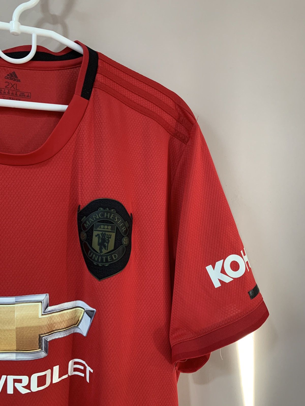Adidas Manchester United 2019 Home Football Shirt Adidas Soccer XXL Size US XXL / EU 58 / 5 - 4 Thumbnail