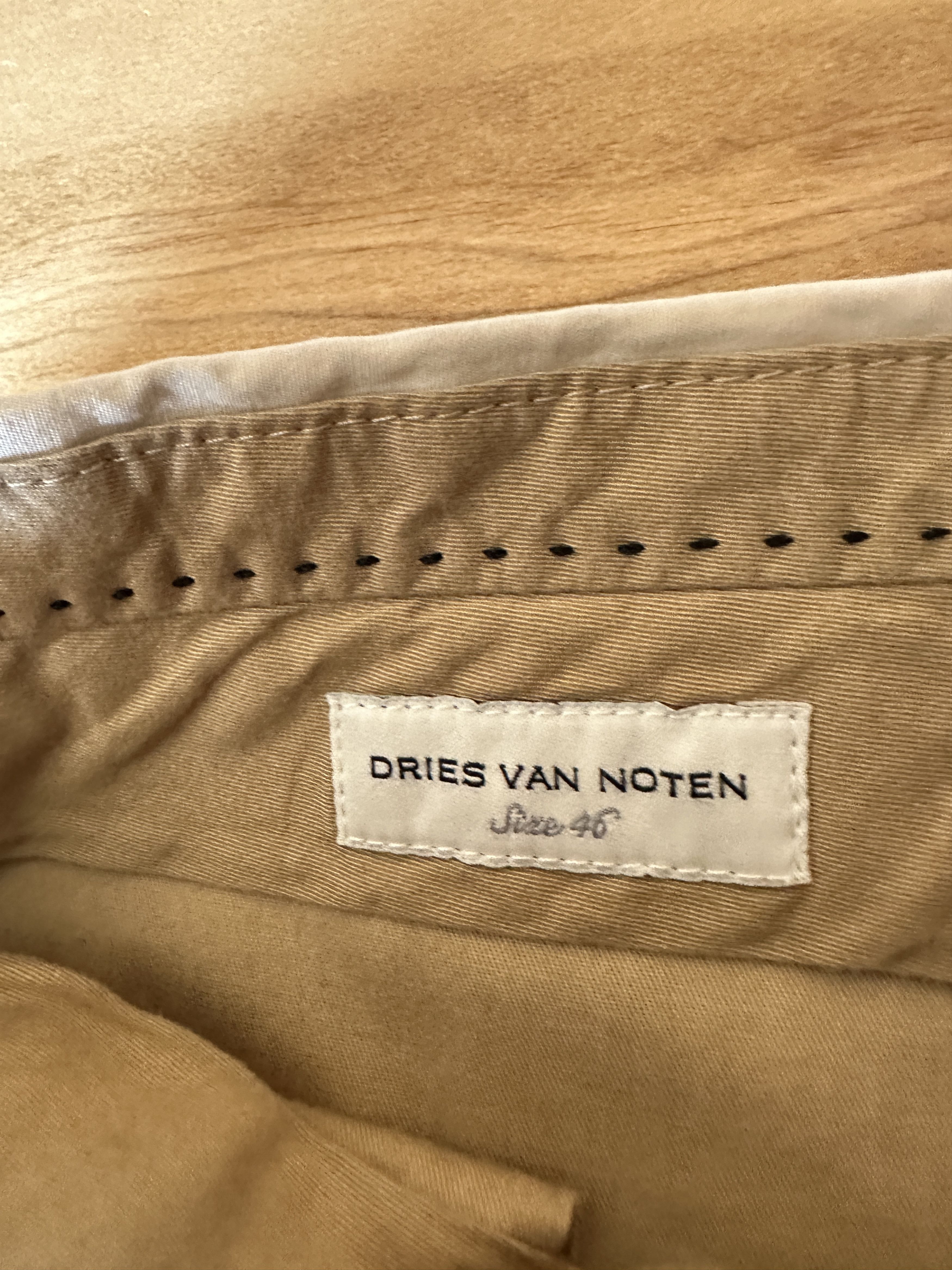 Dries Van Noten Dries Van Noten Pleated Straight Leg Trousers Size US 30 / EU 46 - 4 Thumbnail