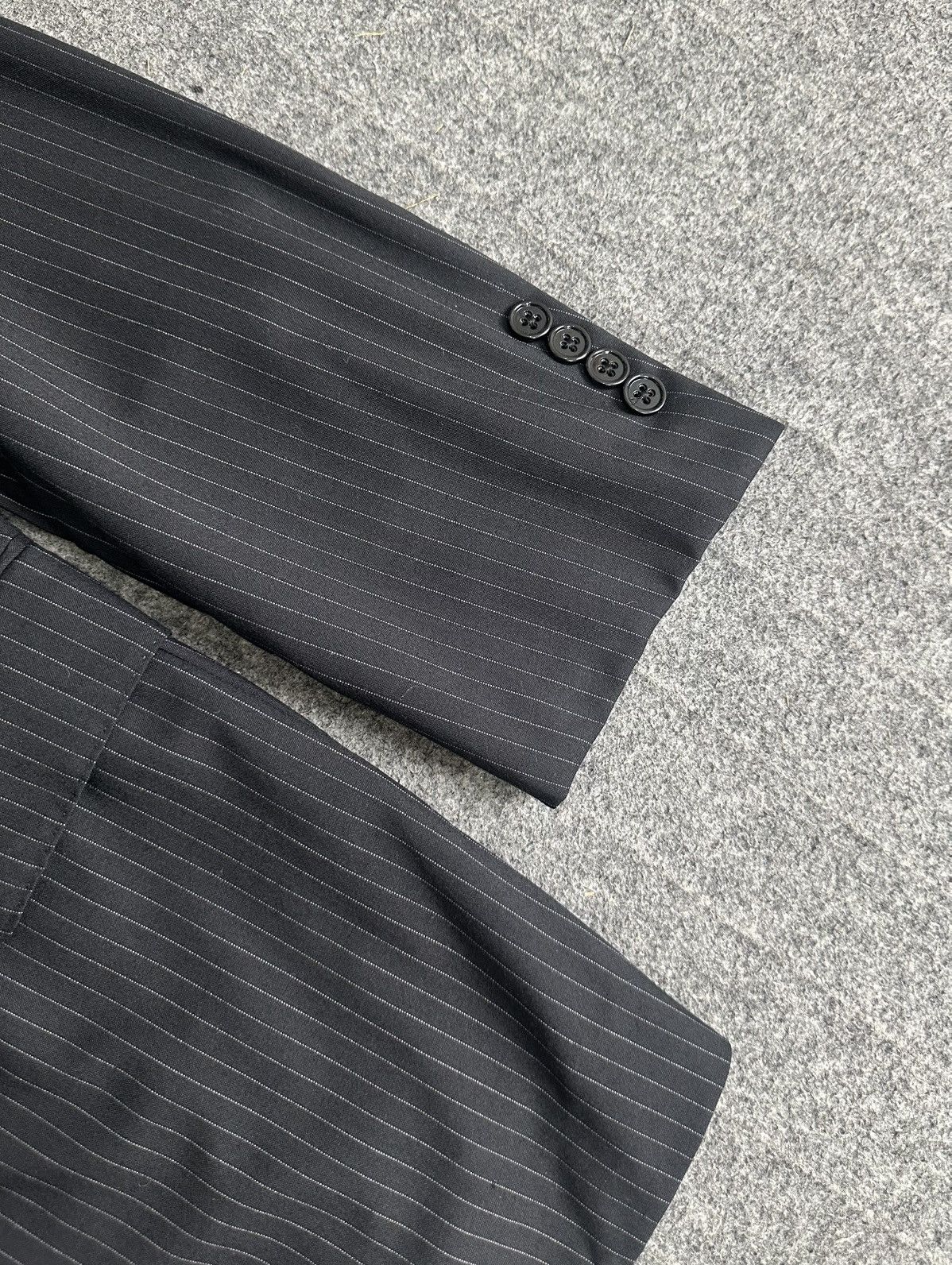 Ralph Lauren Black Label Ralph Lauren - Black Label - Austin 2B NT Pin Dot Stripes Size 42R - 6 Thumbnail