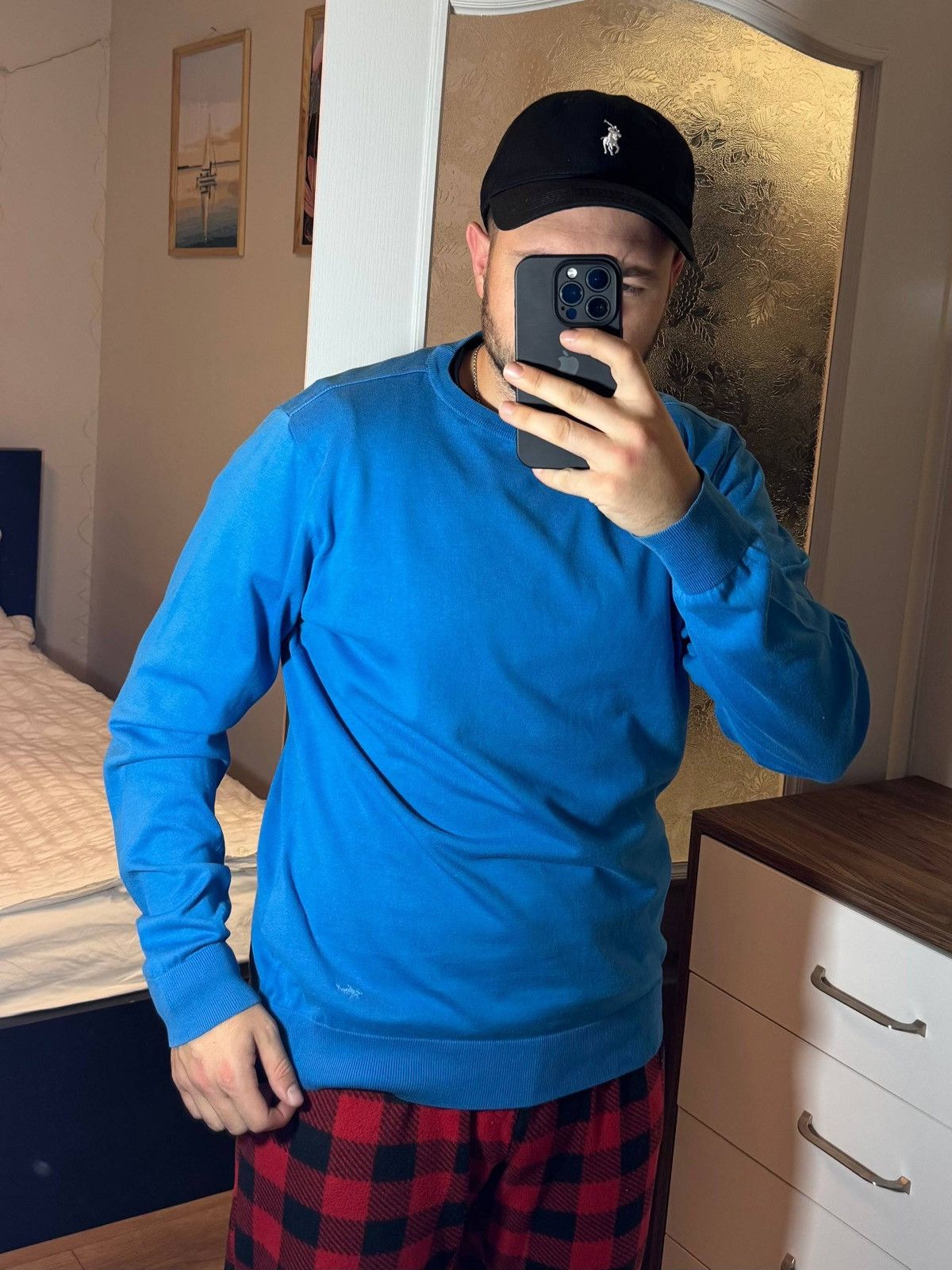 Paul & Shark Men's premium blue sweater Paul & Shark, size L Size US L / EU 52-54 / 3 - 1 Thumbnail