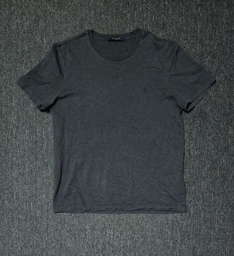 Louis Vuitton Louis Vuitton Gray Short Sleeve T-Shirt-yf Size US L / EU 52-54 / 3 - 1 Thumbnail