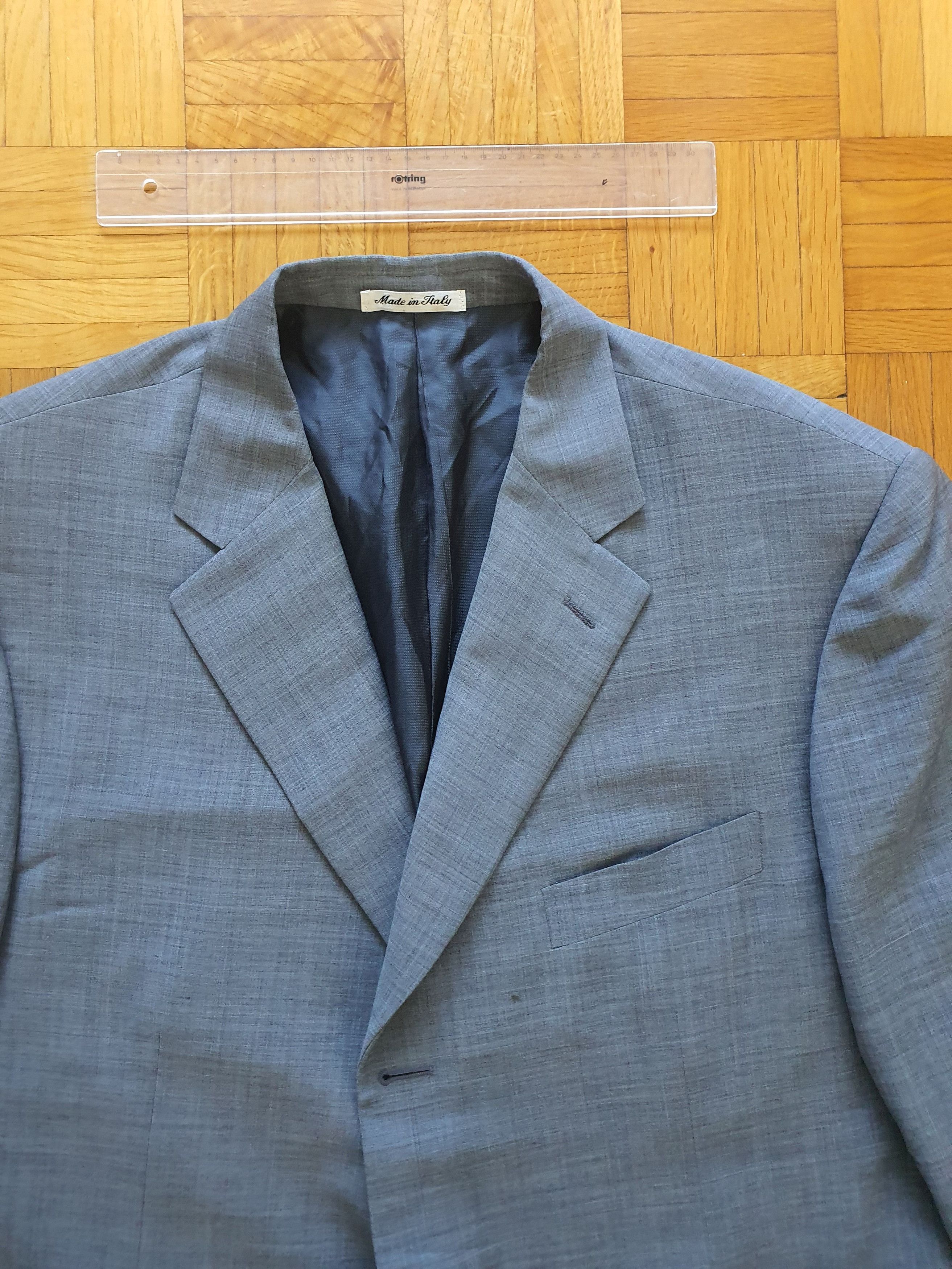 Pal Zileri Men's Sports Coat Suit Jacket - Wool & Mohair Size 48R - 3 Thumbnail
