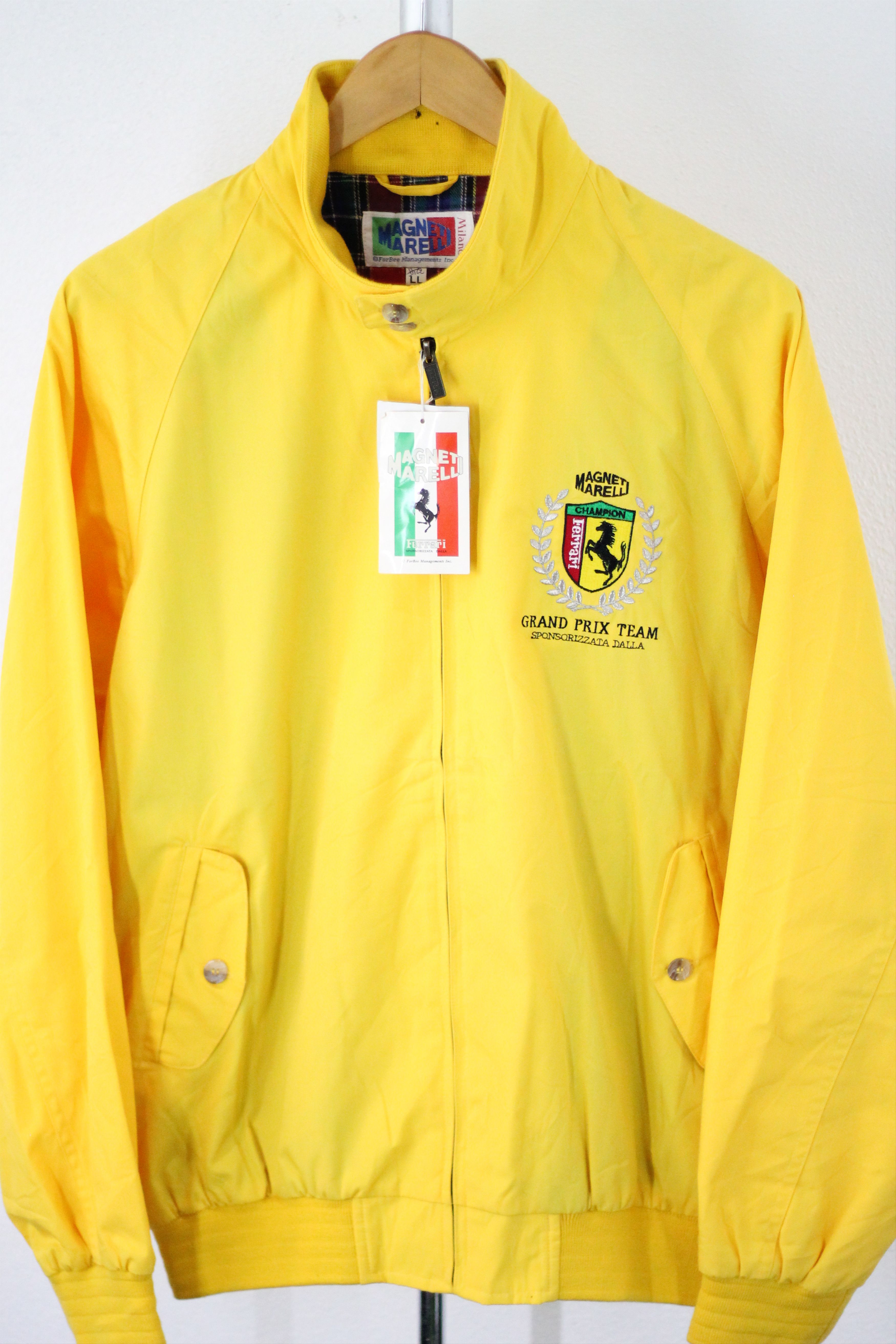 Ferrari × Vintage Vintage Magneti Marelli Ferrari Grandprix Team Racing Jacket Size US L / EU 52-54 / 3 - 2 Thumbnail