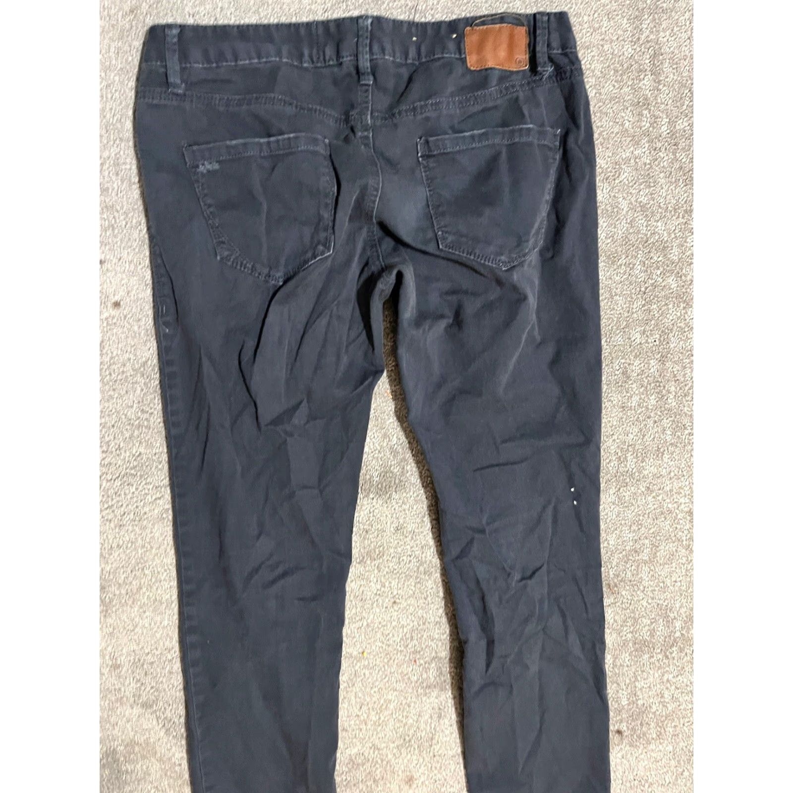 Converse VINTAGE CONVERSE ONE STAR Denim Jeans Woman Size 4 Medium Wash Blue Stretch Cotton Spandex Women 30in Inseam 4 Womens Jeans Size 27" / US 4 / IT 40 - 4 Thumbnail