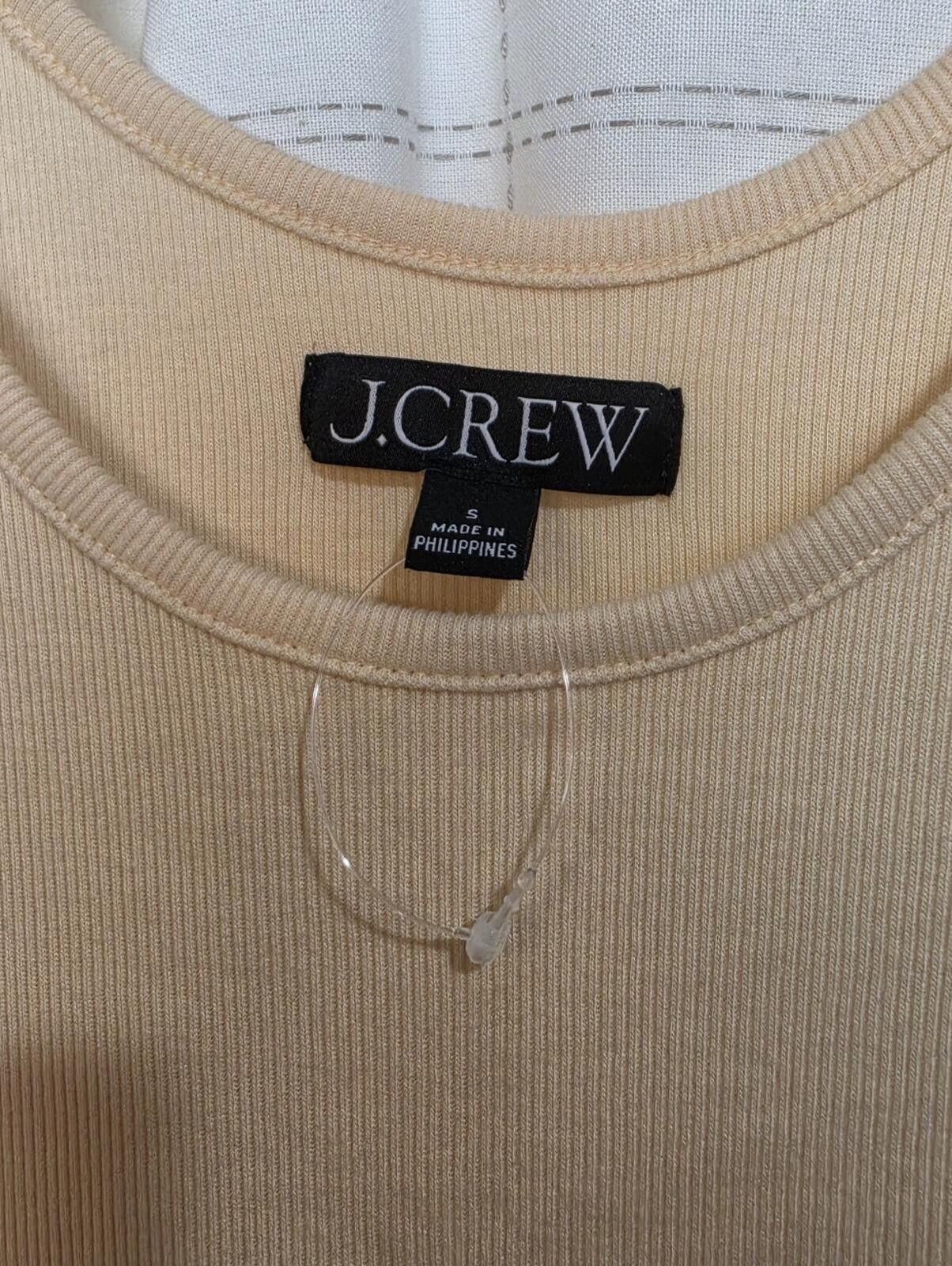 J.Crew J Crew New fine rib scoopneck tank top Size S / US 4 / IT 40 - 4 Thumbnail
