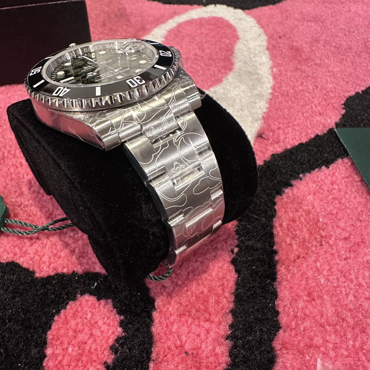 Bape 1ST CAMO TYPE 1 BAPEX® M BAPE GREEN SILVER Size ONE SIZE - 6 Thumbnail