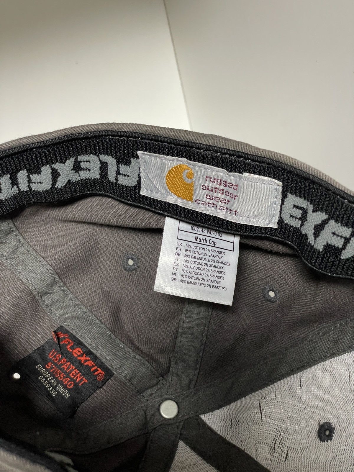 Carhartt 🦍Carhartt Vintage Rare Y2K Washed Japan Sk8 cap 90s hats Size ONE SIZE - 2 Thumbnail