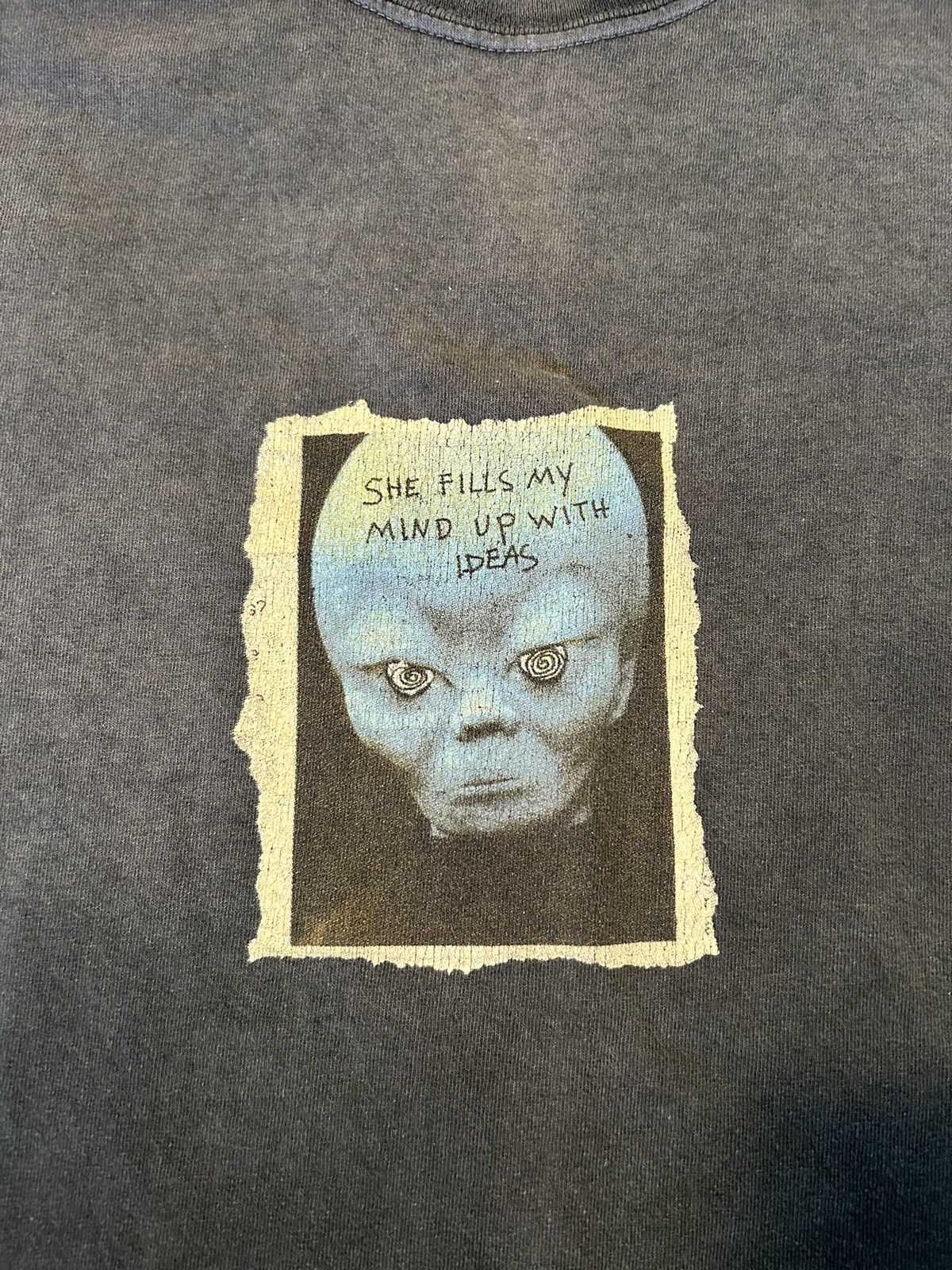 Travis Scott Travis Scott HITR She Fills My Mind Up With Ideas T Shirt Size US XL / EU 56 / 4 - 2 Thumbnail