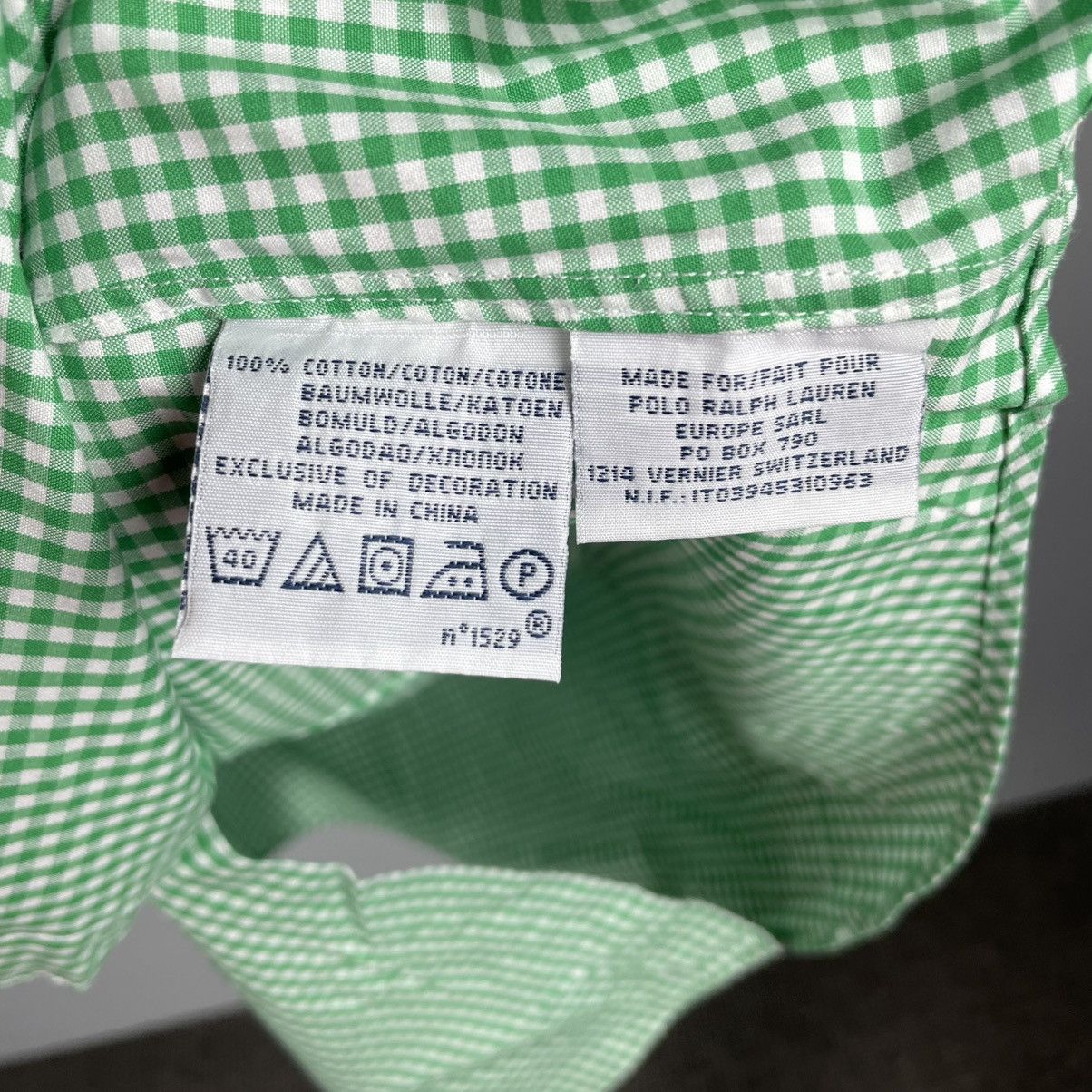 Polo Ralph Lauren Vintage 90’s Polo Ralph Lauren Green Shirt Button Up size L Size US L / EU 52-54 / 3 - 6 Thumbnail