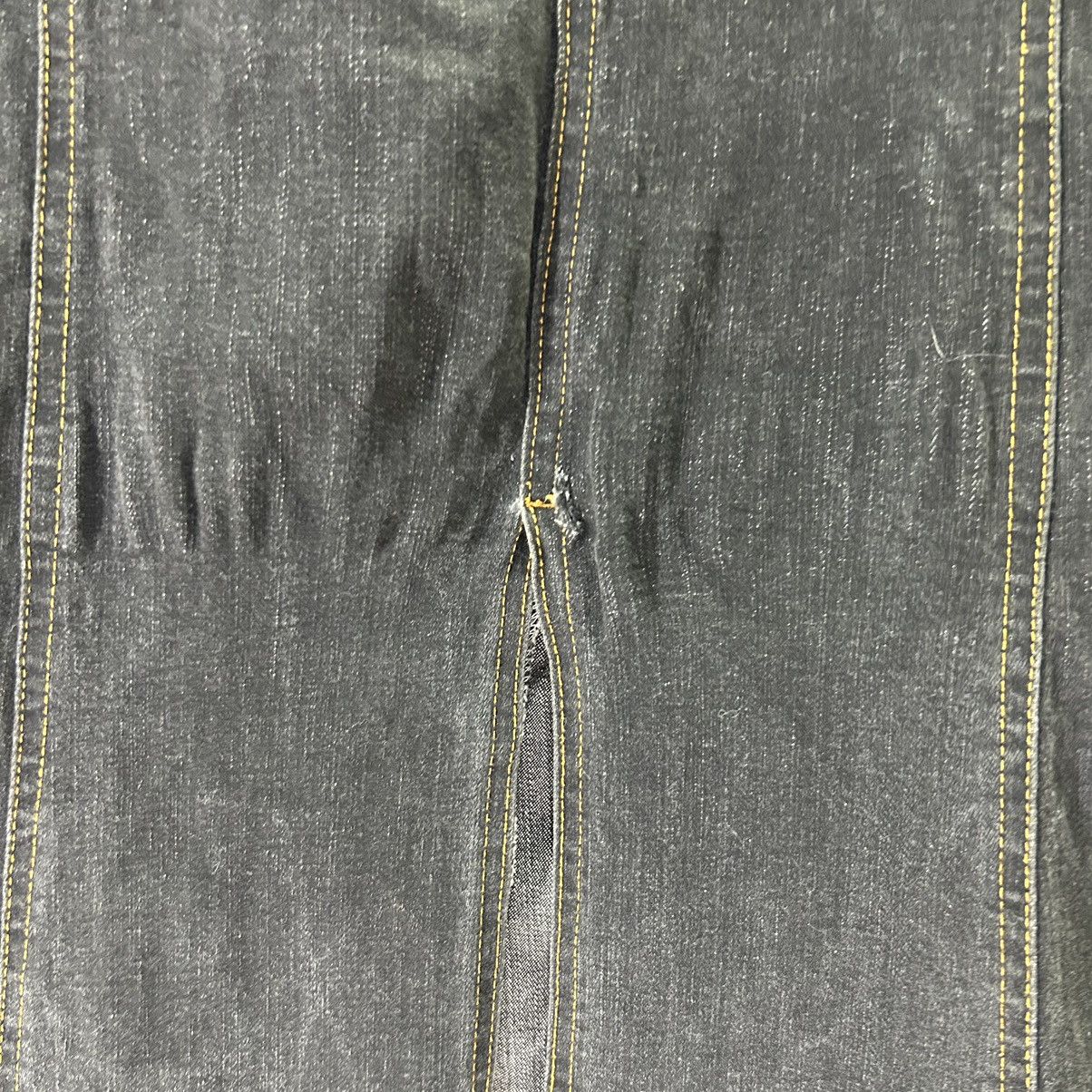 Vintage Vintage Sugarless Gal Maxi Denim Skirt Size 29" - 5 Thumbnail