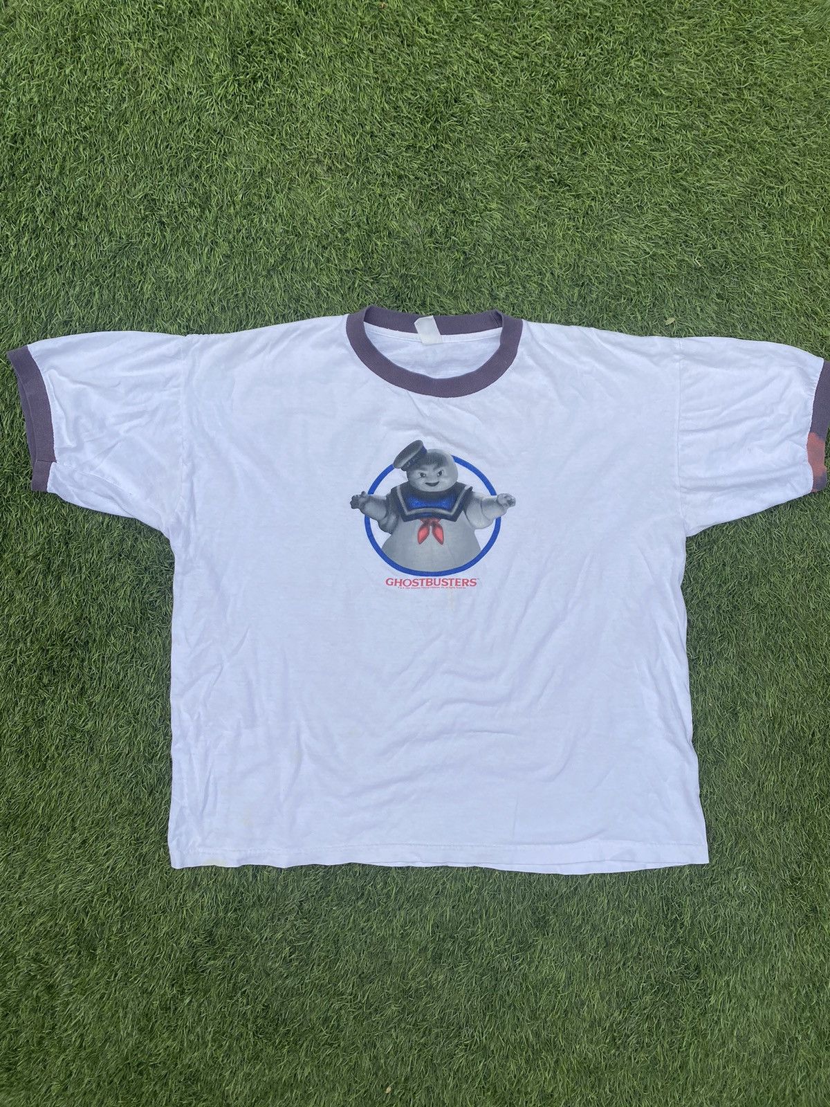 Vintage VTG OG 1984 GHOSTBUSTERS SHIRT Size US XL / EU 56 / 4 - 1 Thumbnail