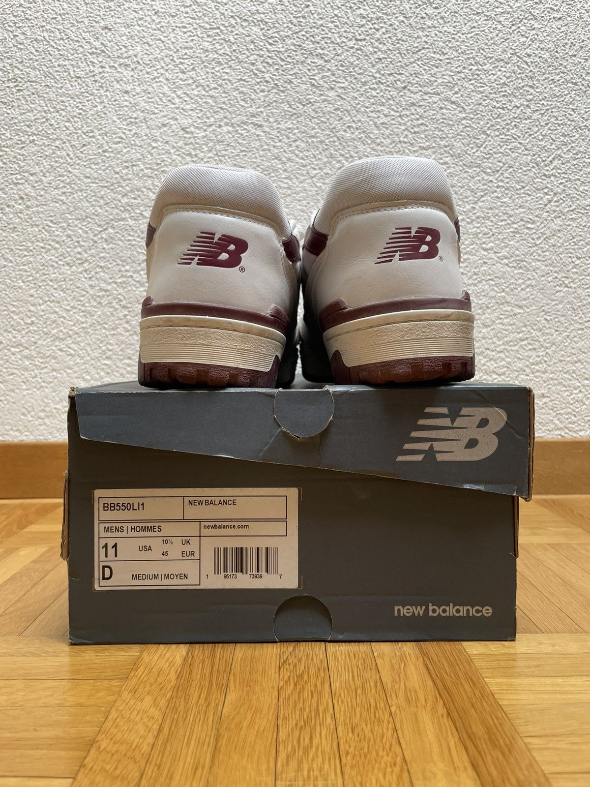 New Balance New Balance 550 Size US 11 / EU 44 - 4 Thumbnail