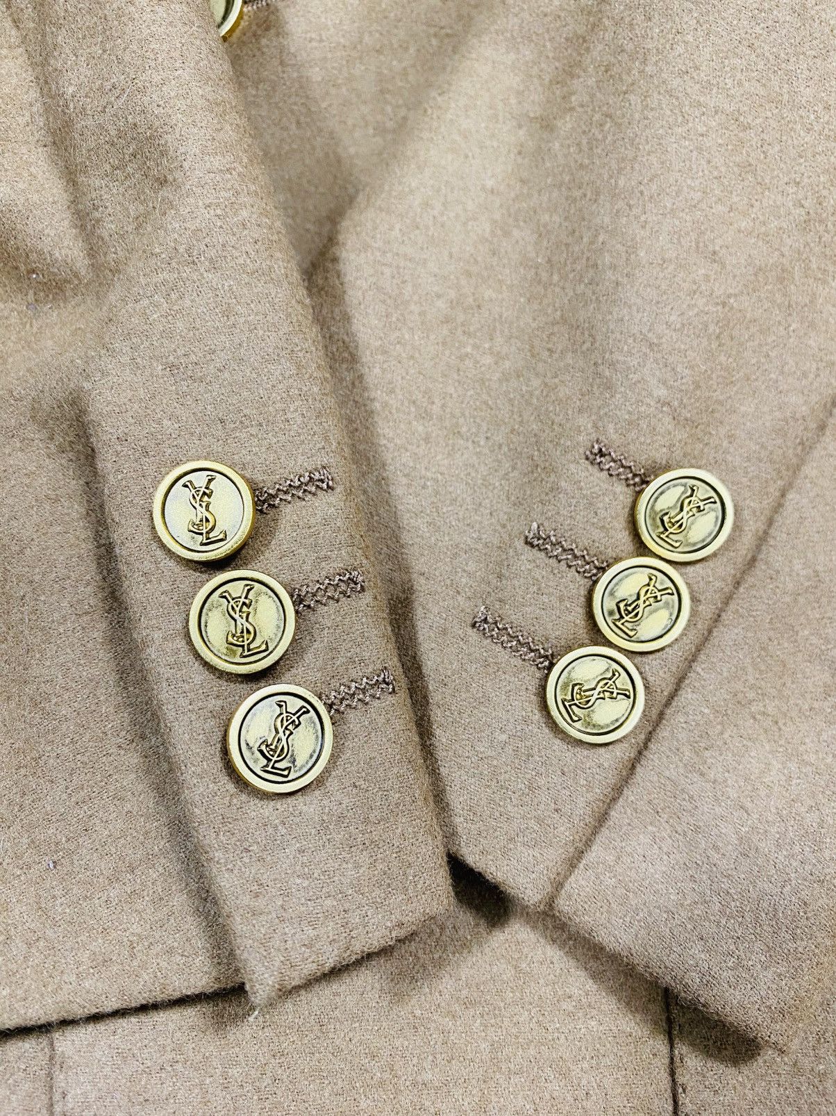 Yves Saint Laurent Vintage Yves Saint Lauren Pour Homme Blazer Size US M / EU 48-50 / 2 - 15 Thumbnail