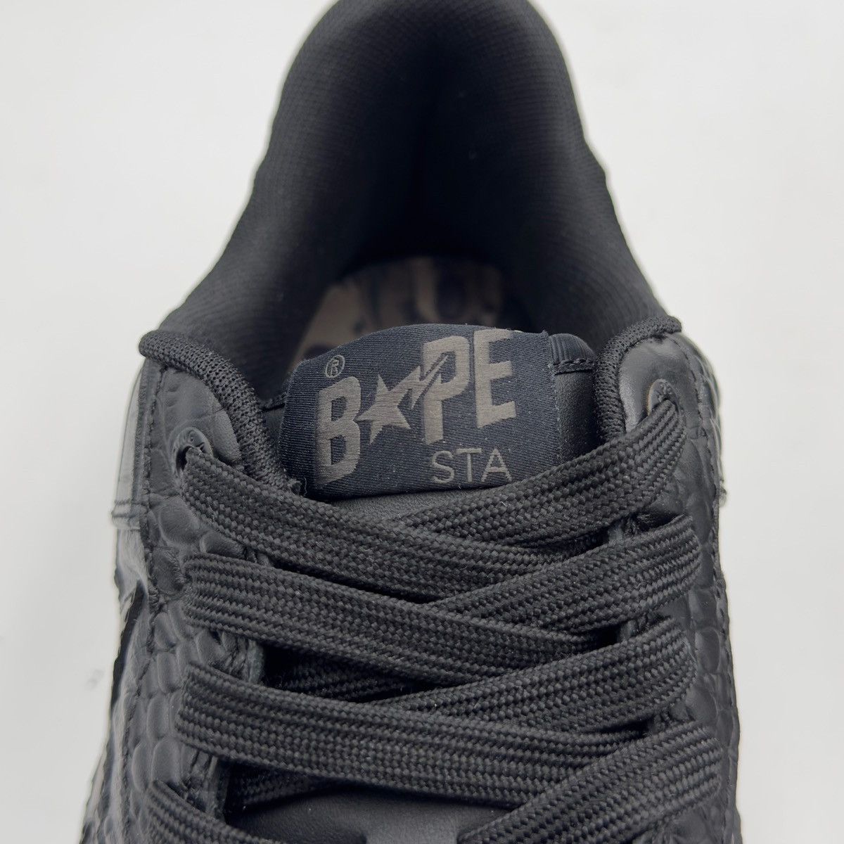 Bape A Bathing Ape Bapesta Neighborhood Black 2023 Size US 12 / EU 45 - 11 Thumbnail