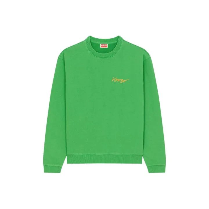 Kenzo Kenzo × Nigo Green Logo Sweatshirt for Men 0079 Size US M / EU 48-50 / 2 - 1 Thumbnail