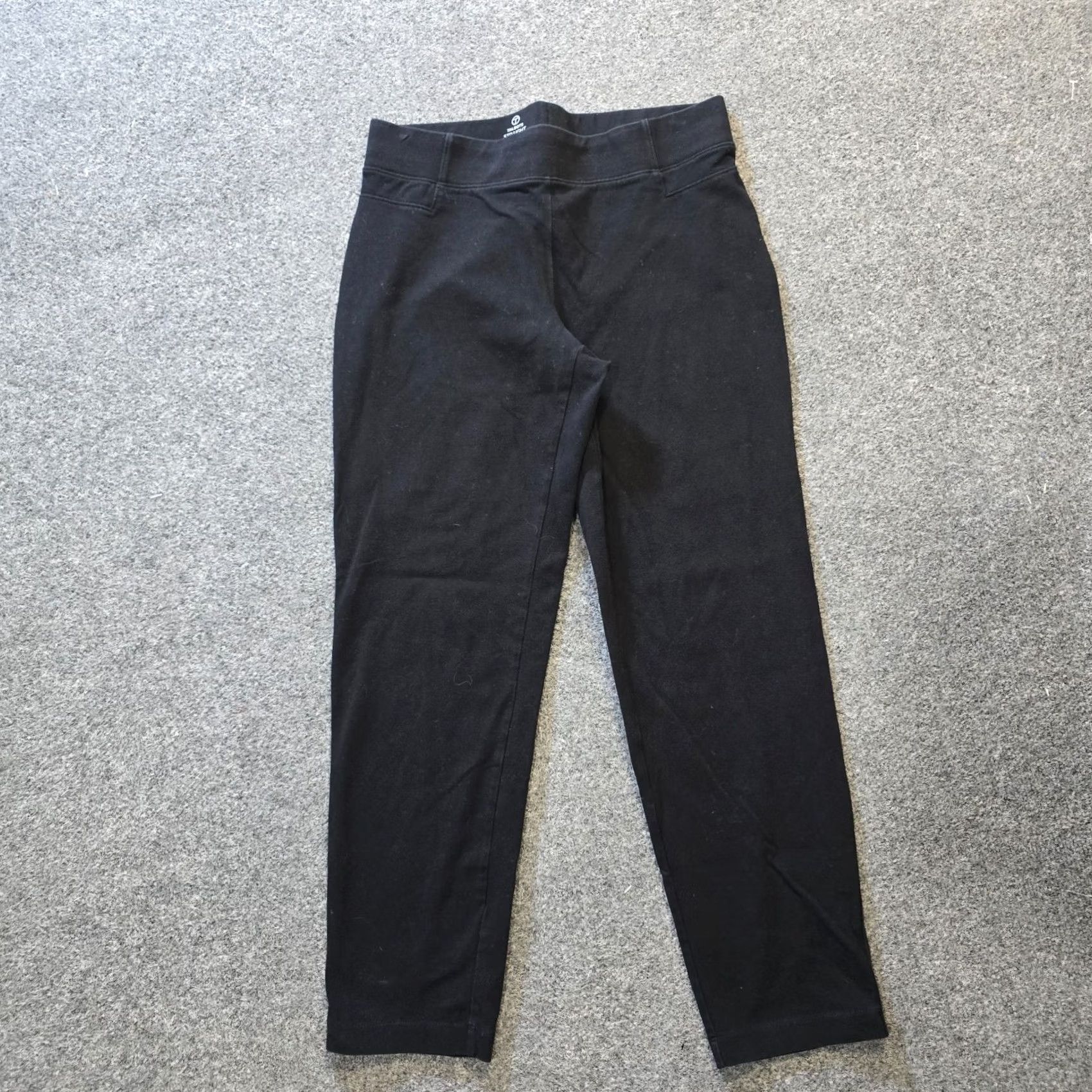 Talbots Talbots Pants Womens Size Medium Petite Black Straight Pockets Capsule Casual Size 32" / US 10 / IT 46 - 2 Thumbnail