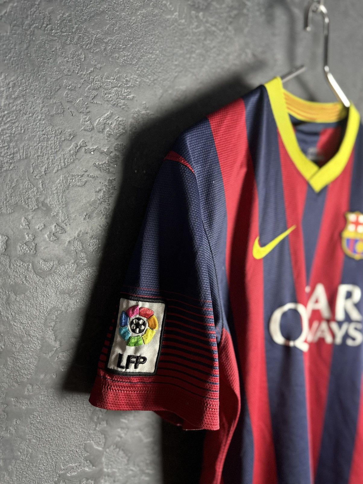 Vintage FC BARCELONA Football Shirt Jersey 2013-2014 Home Size US M / EU 48-50 / 2 - 7 Thumbnail