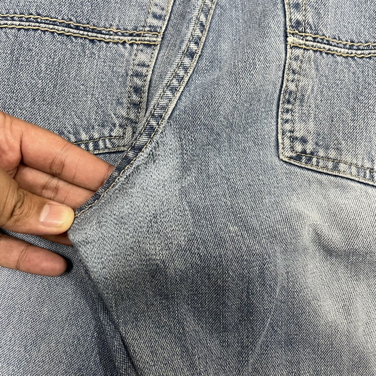 Arizona Jean Co. 🔥Vintage Arizona Jean Ripped Distress Carpenter Denim Jeans Size US 35 - 12 Thumbnail