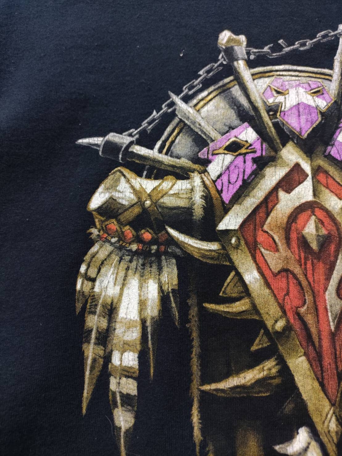 Vintage Vtg 00's World of Warcraft " Horde Crest " Game Promo Size US M / EU 48-50 / 2 - 8 Thumbnail